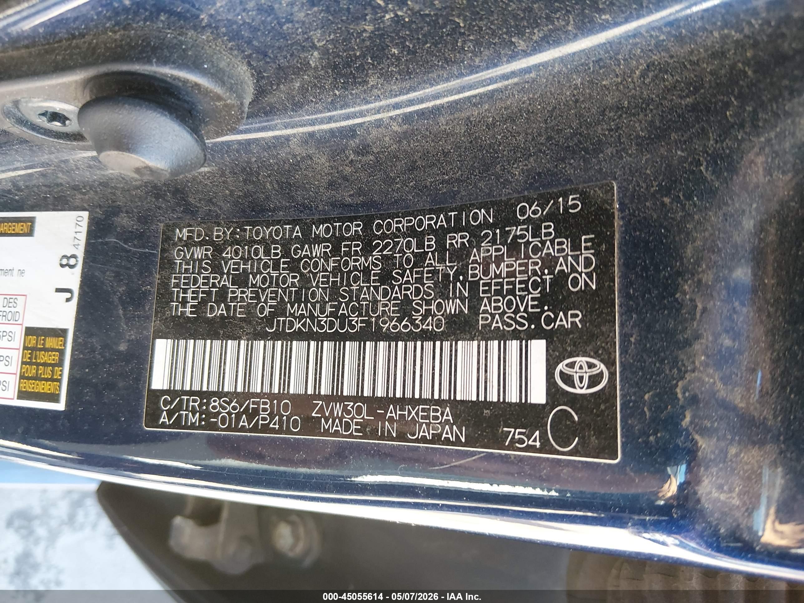 TOYOTA PRIUS image 9