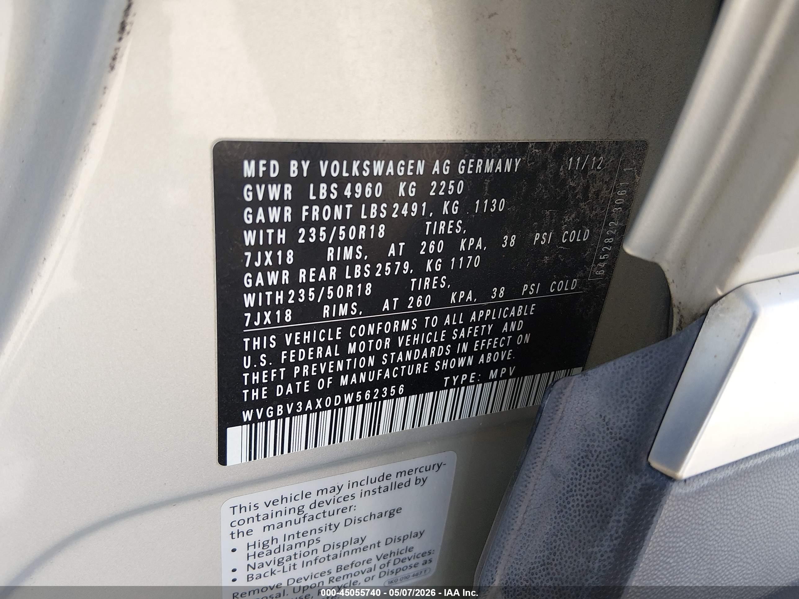 VOLKSWAGEN TIGUAN image 9