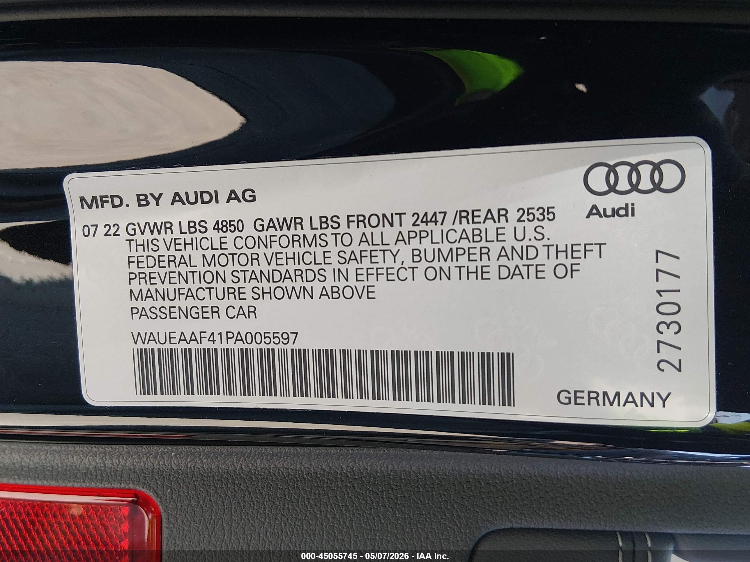 AUDI A4 image 9
