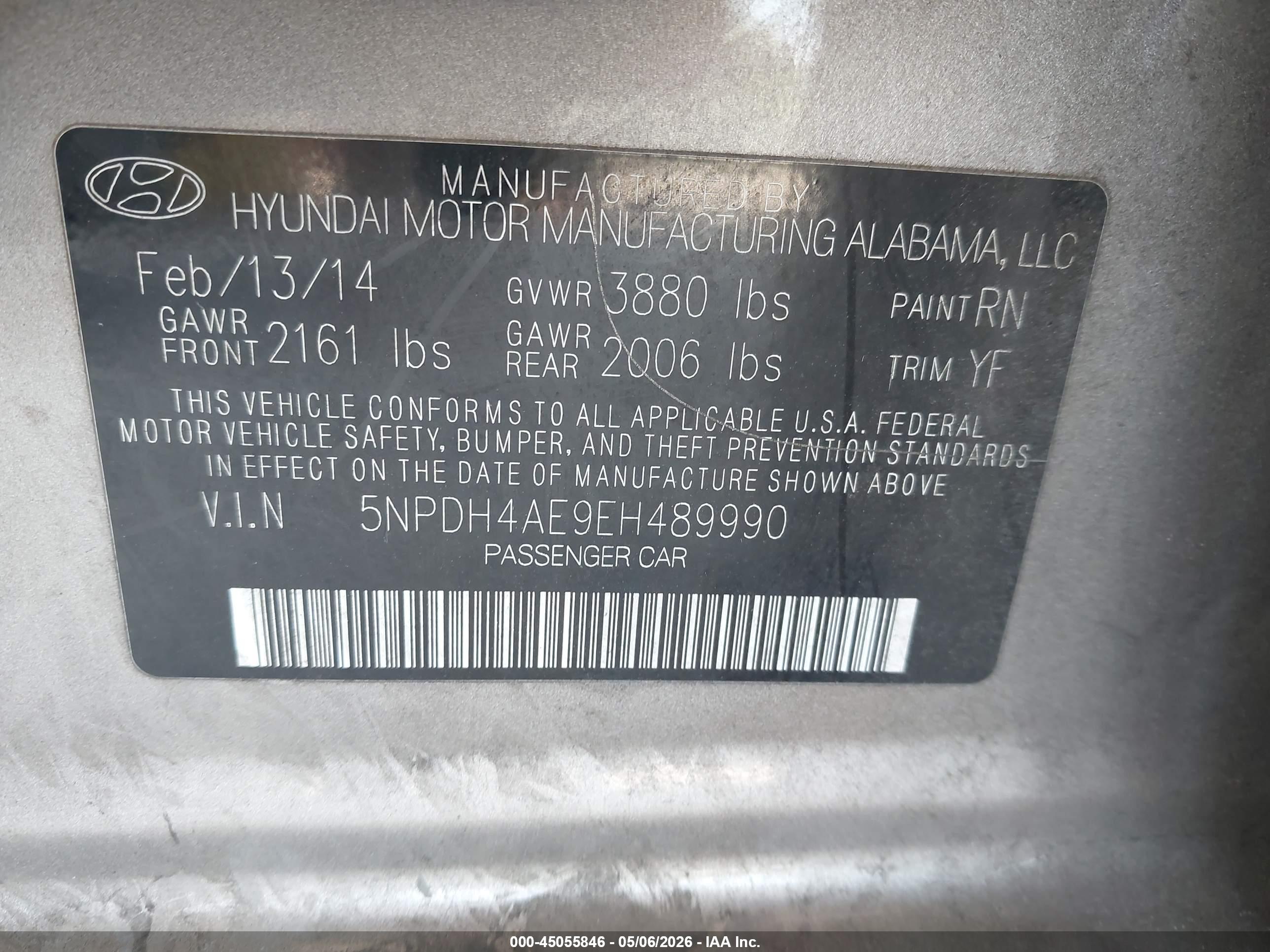 HYUNDAI ELANTRA image 9