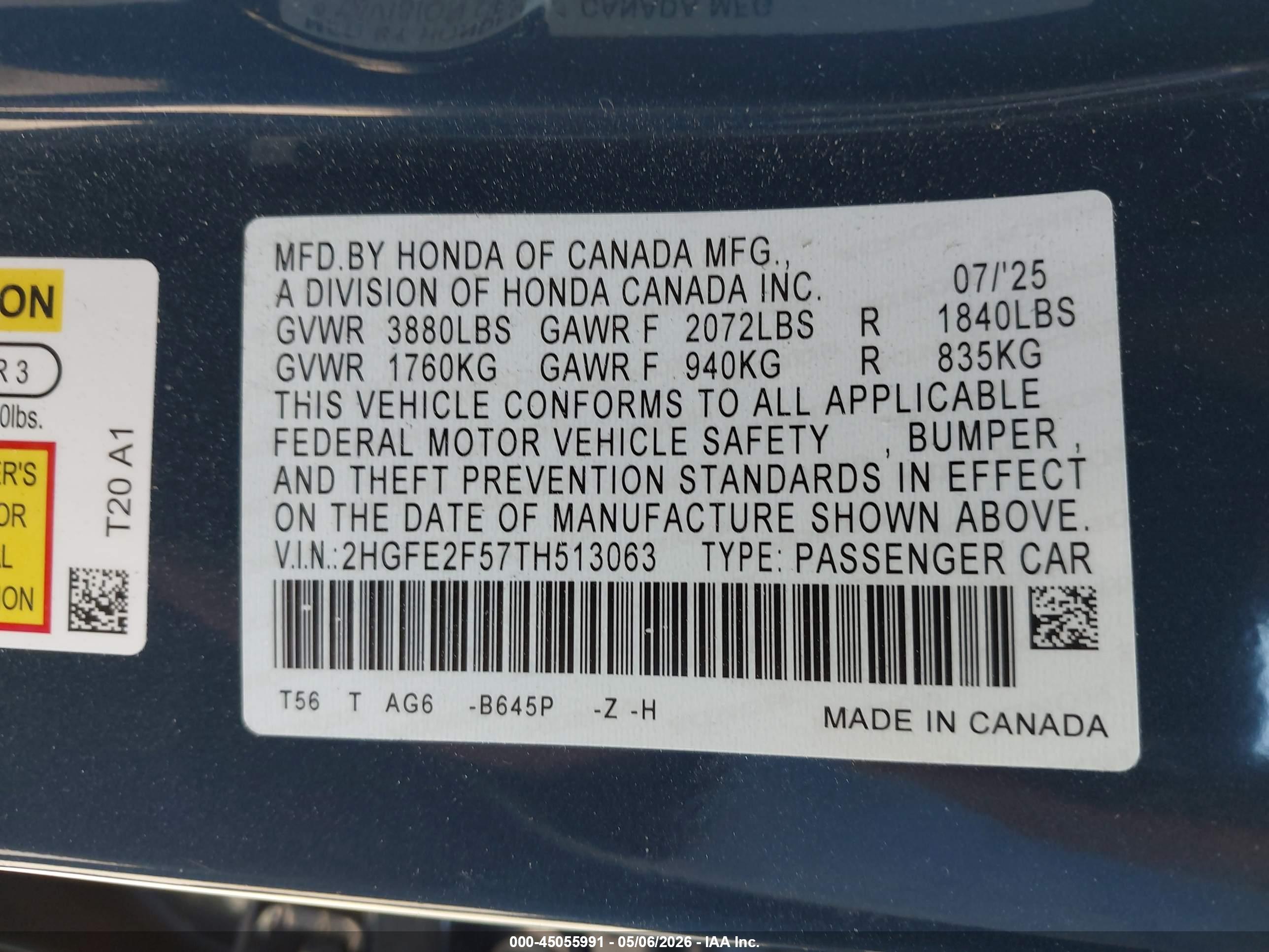HONDA CIVIC image 9