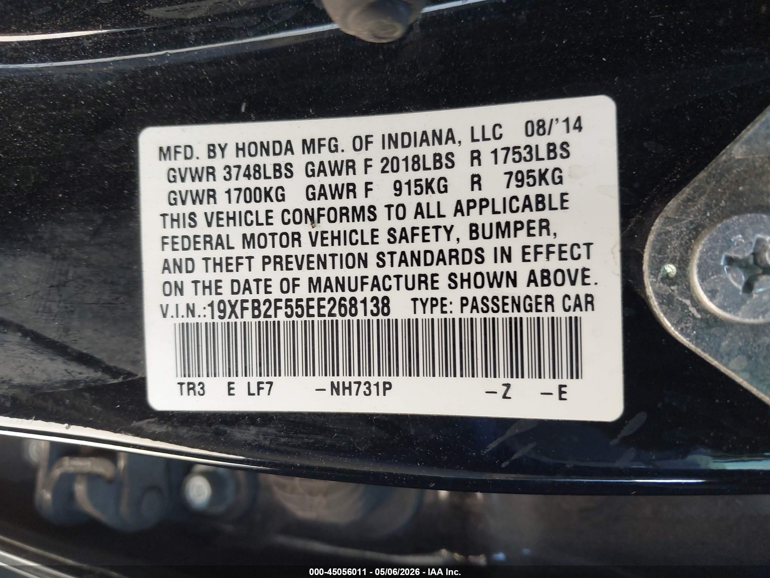 HONDA CIVIC image 9
