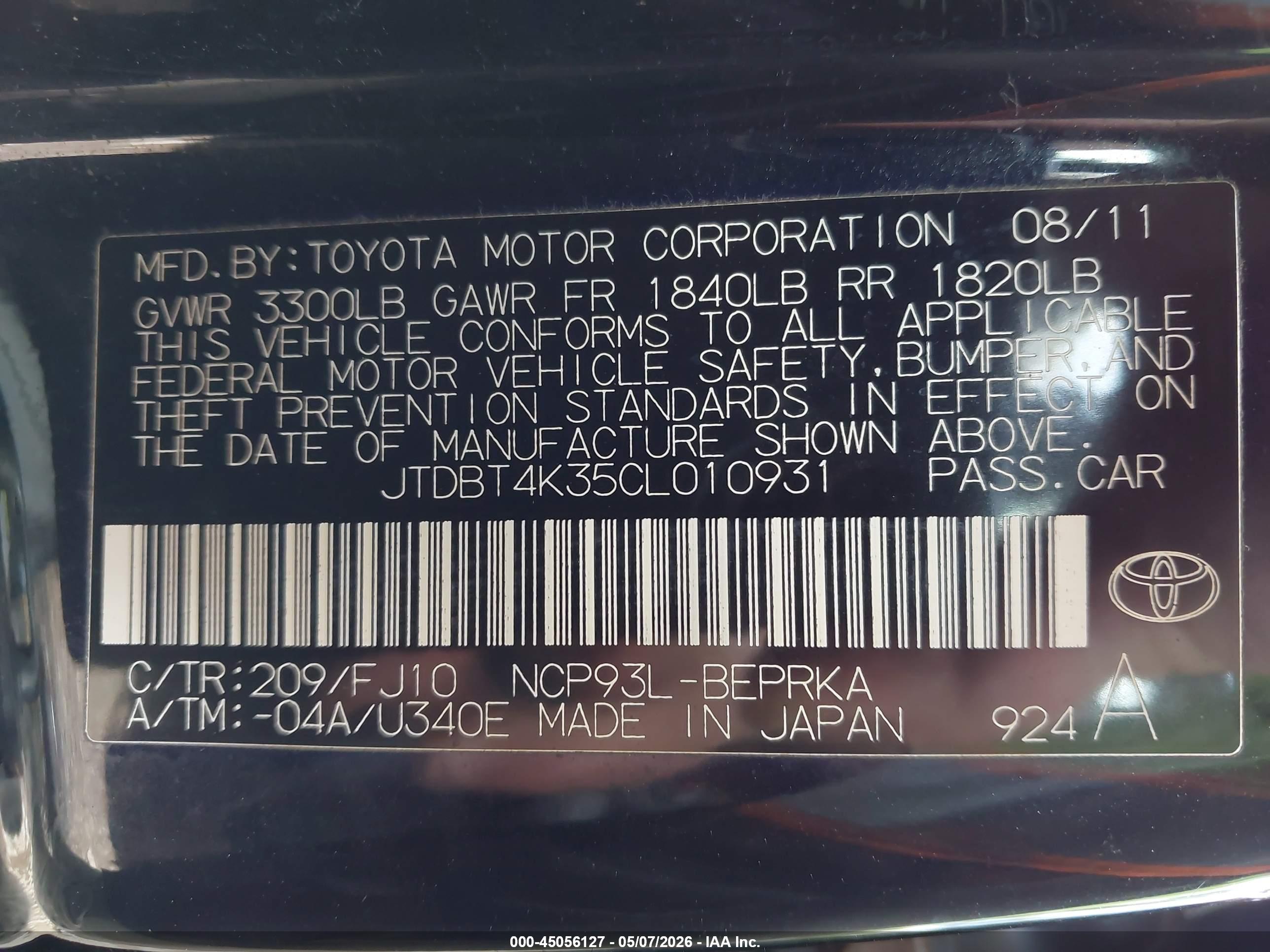 TOYOTA YARIS image 9