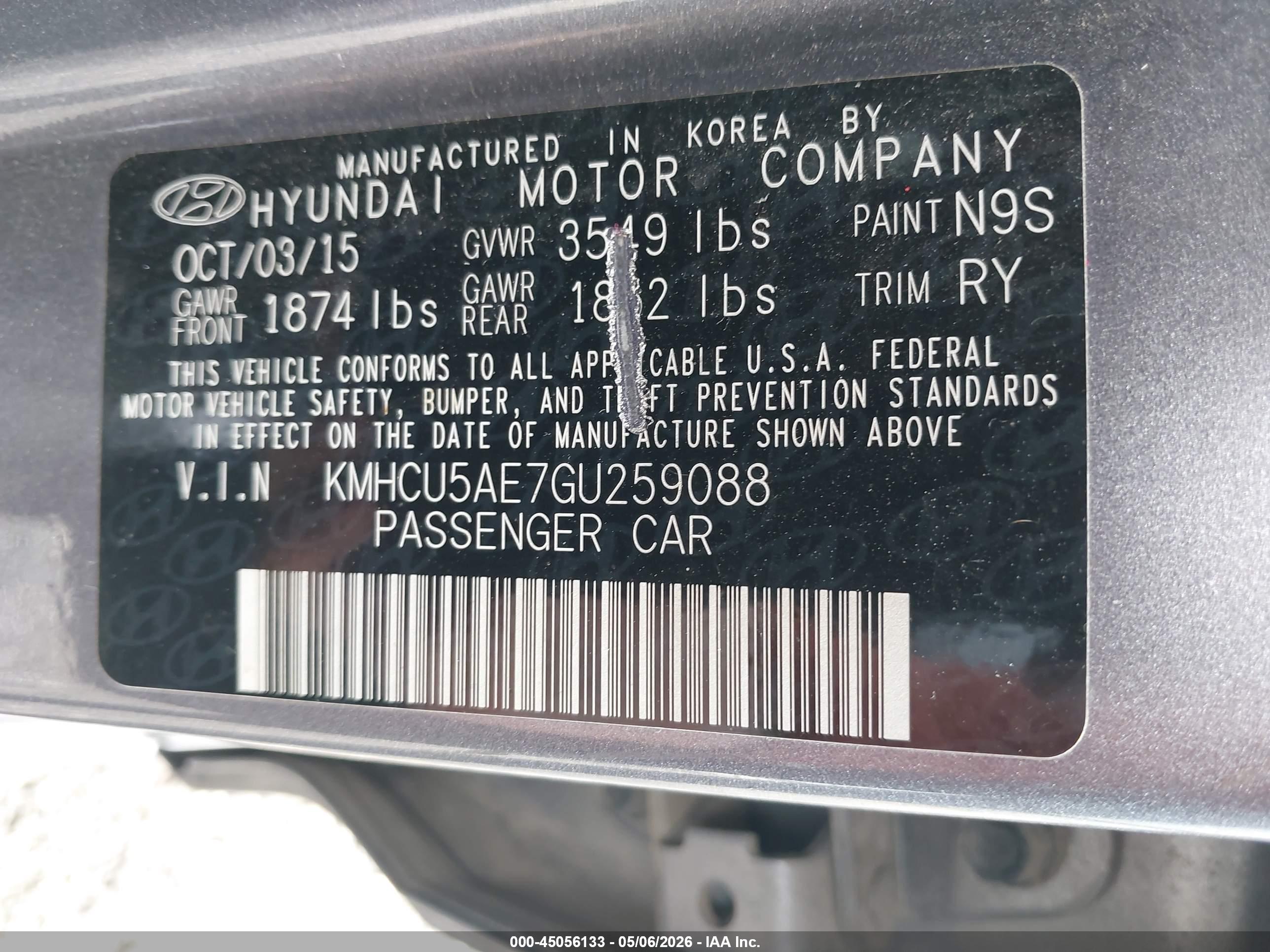 HYUNDAI ACCENT image 9