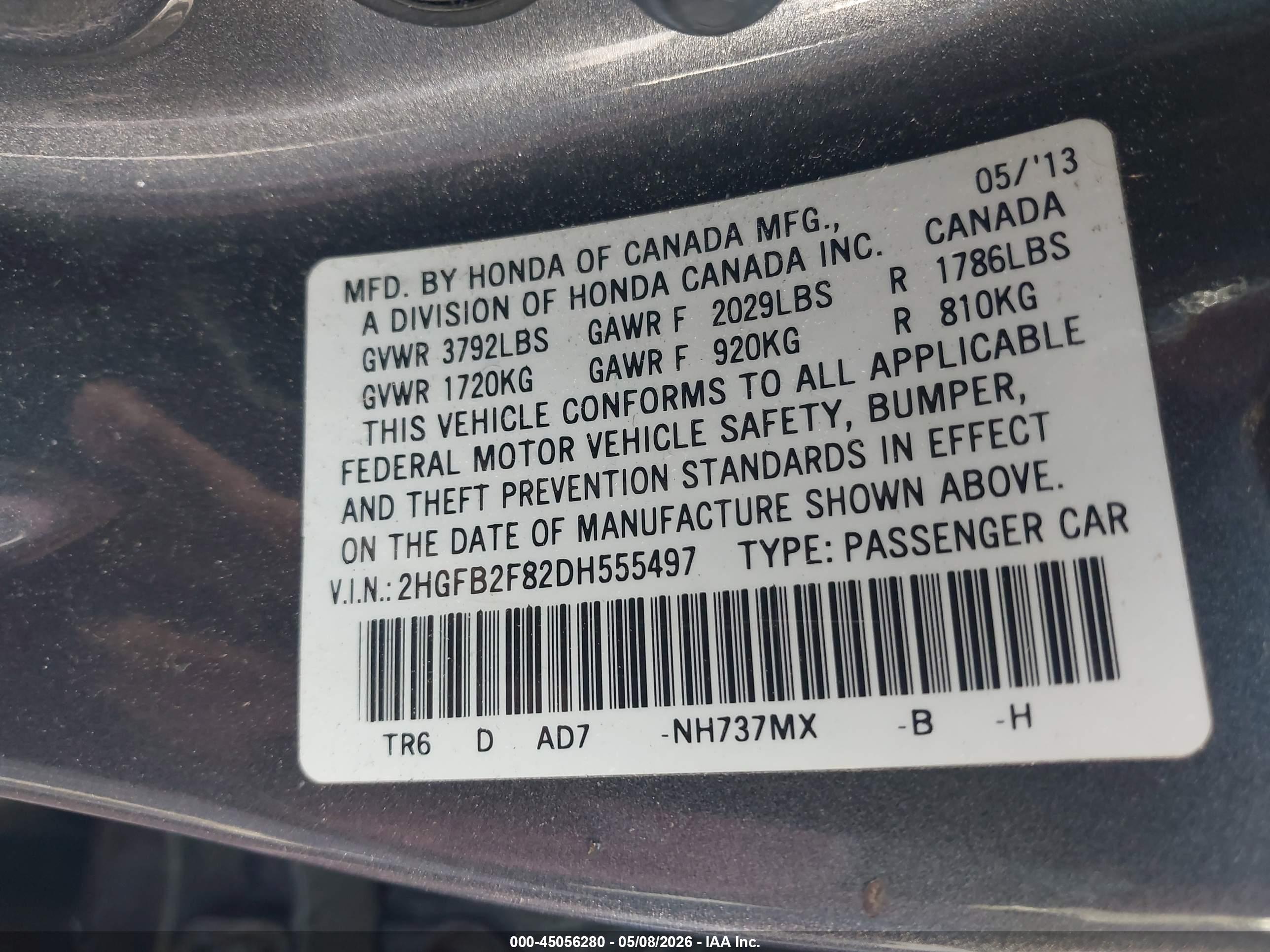 HONDA CIVIC image 9