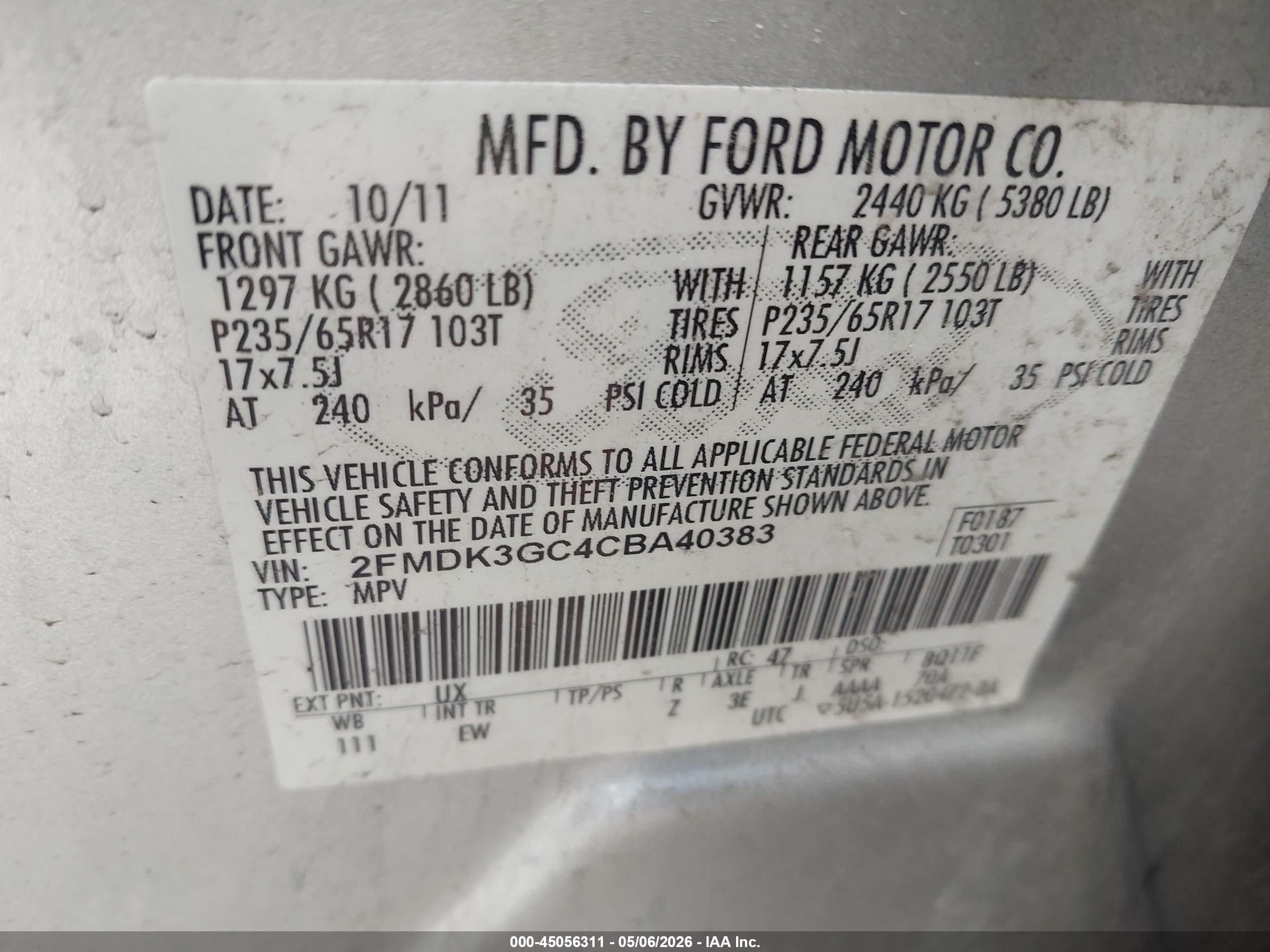 FORD EDGE image 9