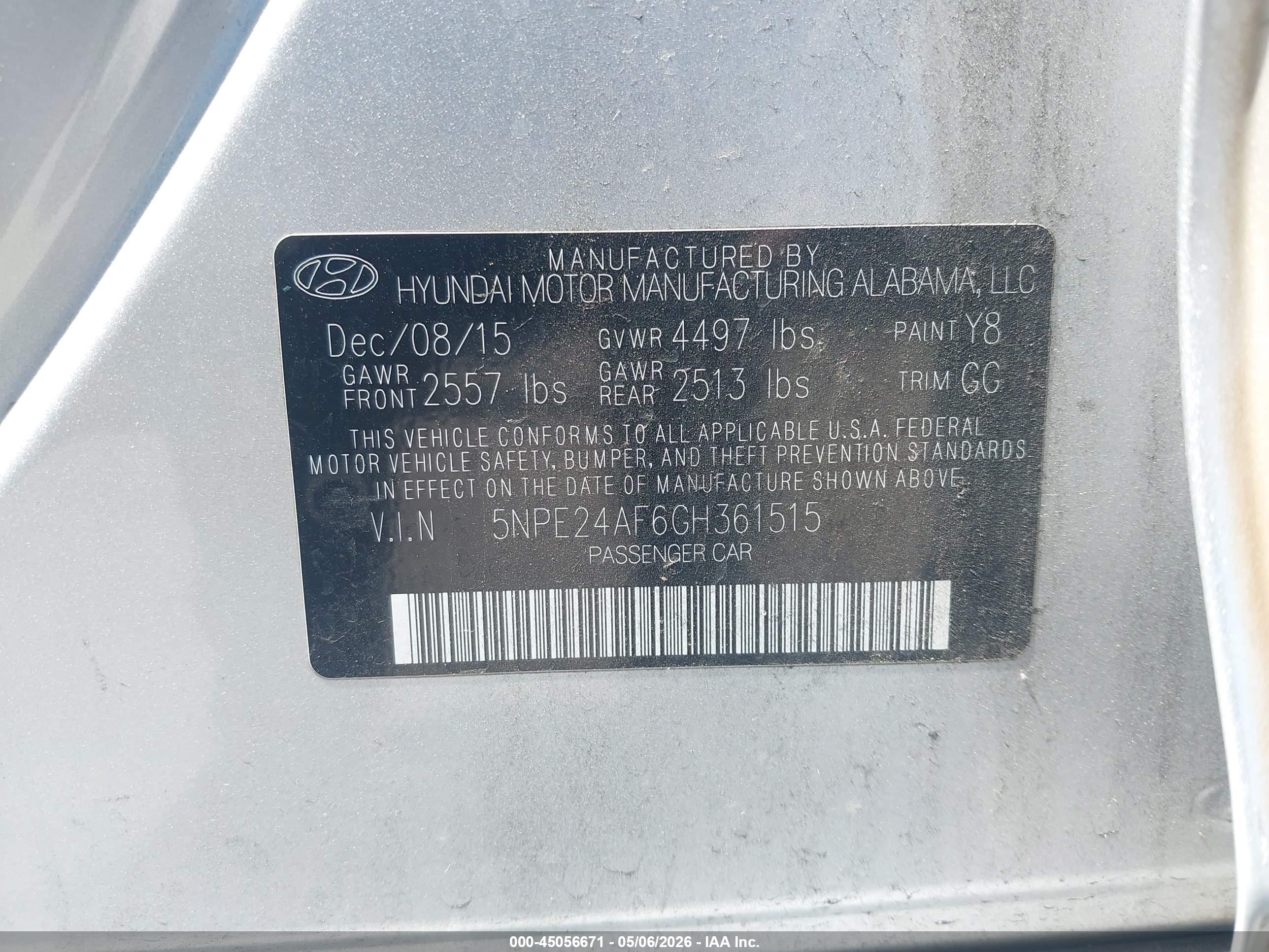 HYUNDAI SONATA image 9