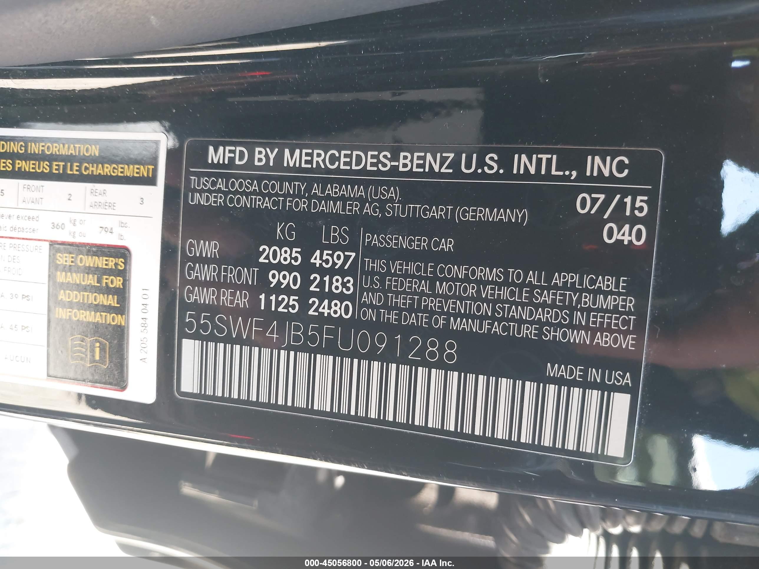MERCEDES-BENZ C image 9