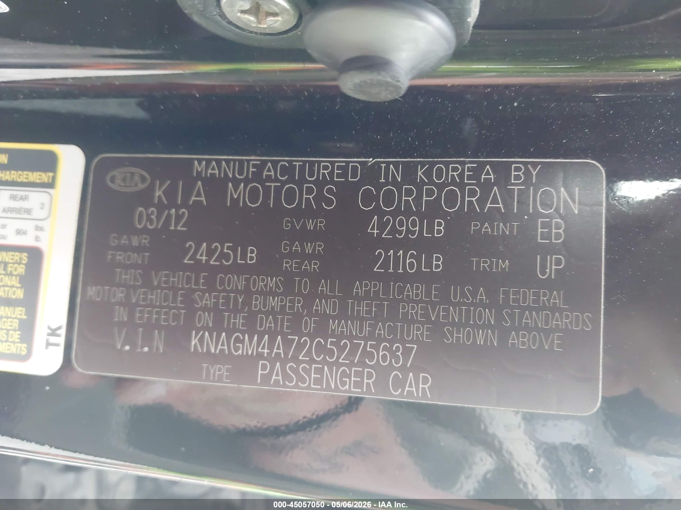 KIA OPTIMA image 9