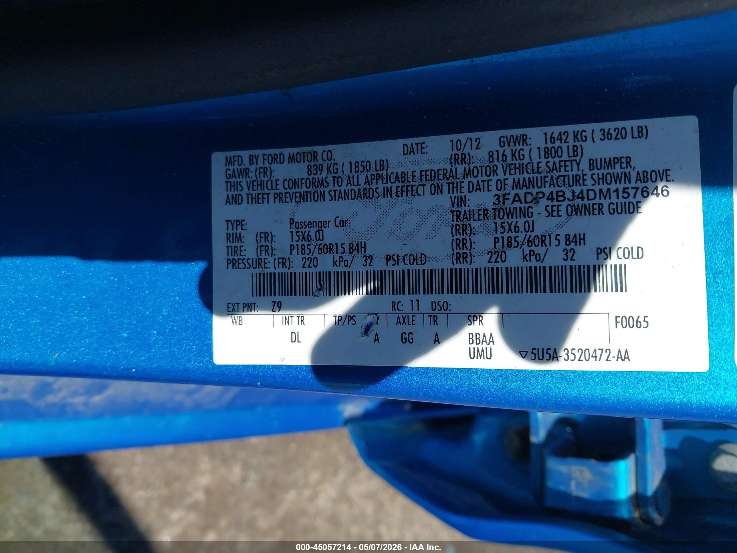 FORD FIESTA image 9
