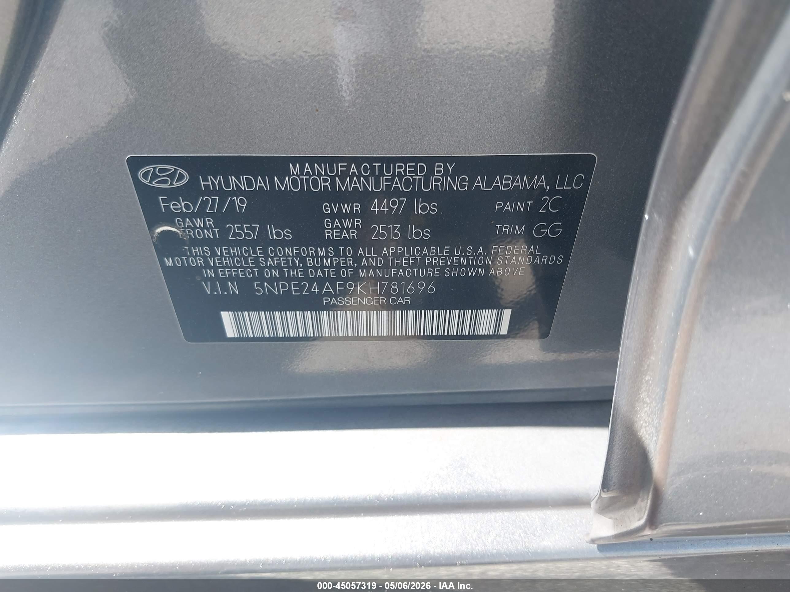 HYUNDAI SONATA image 9