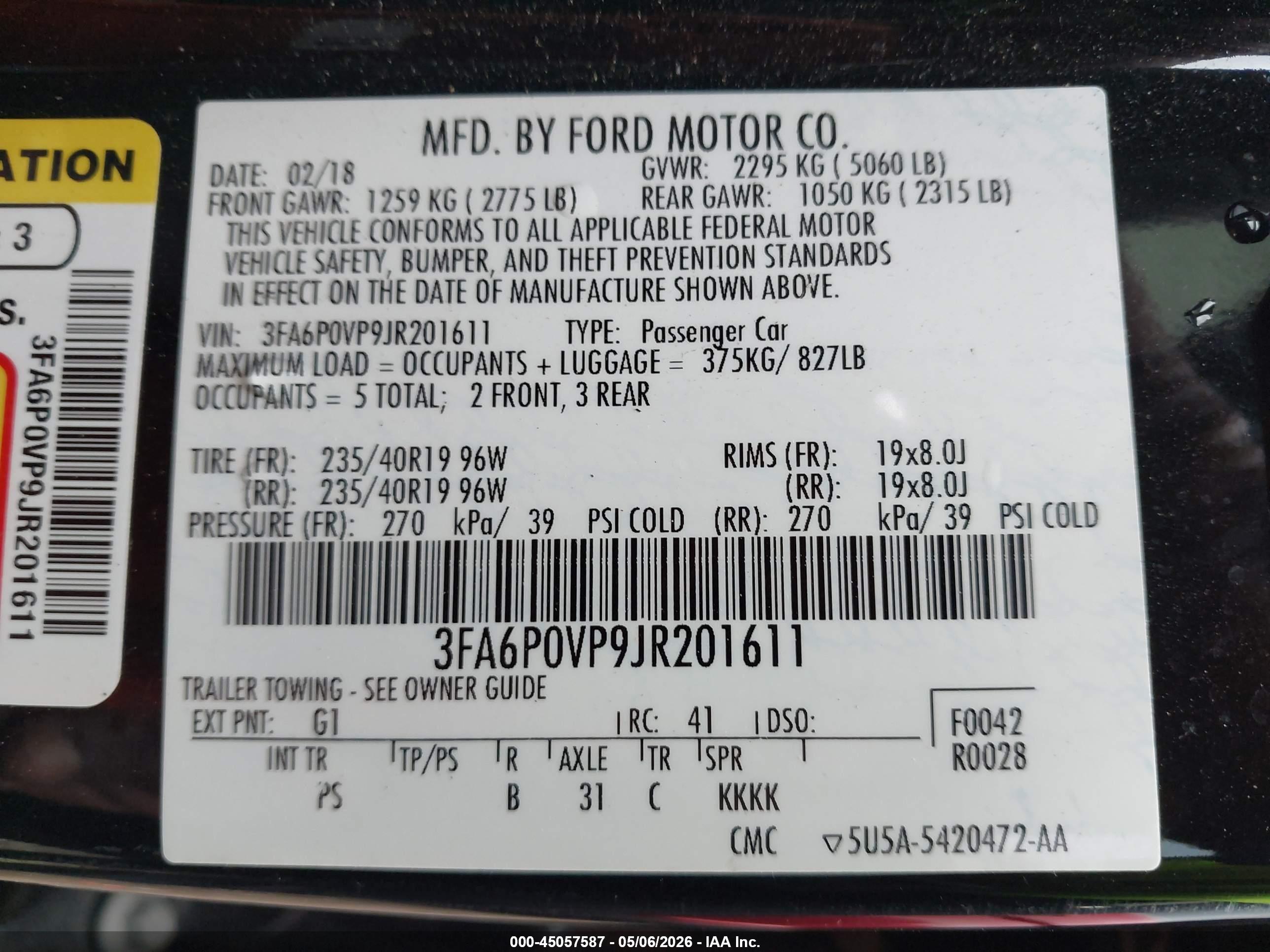 FORD FUSION image 9