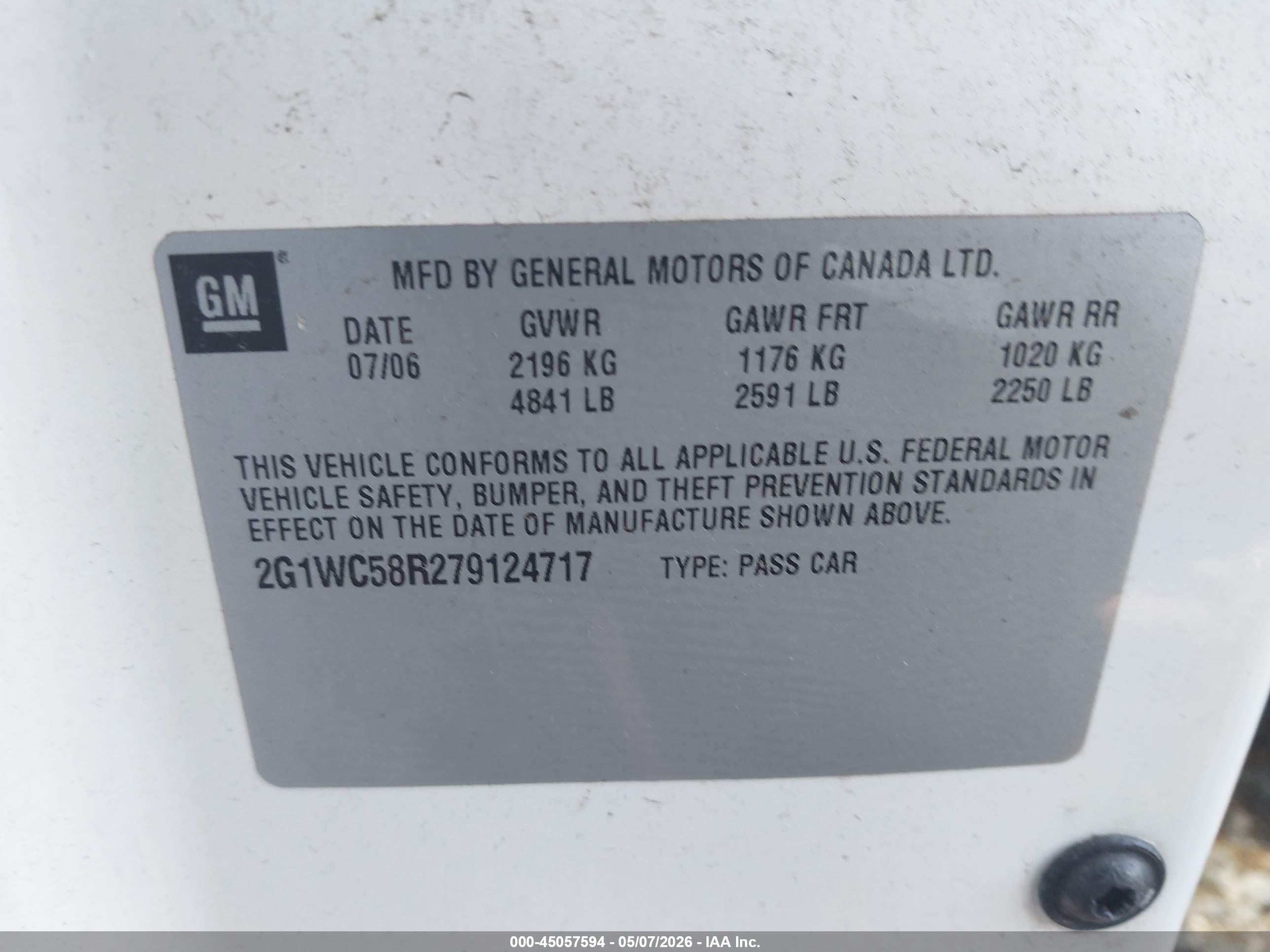 CHEVROLET IMPALA image 9