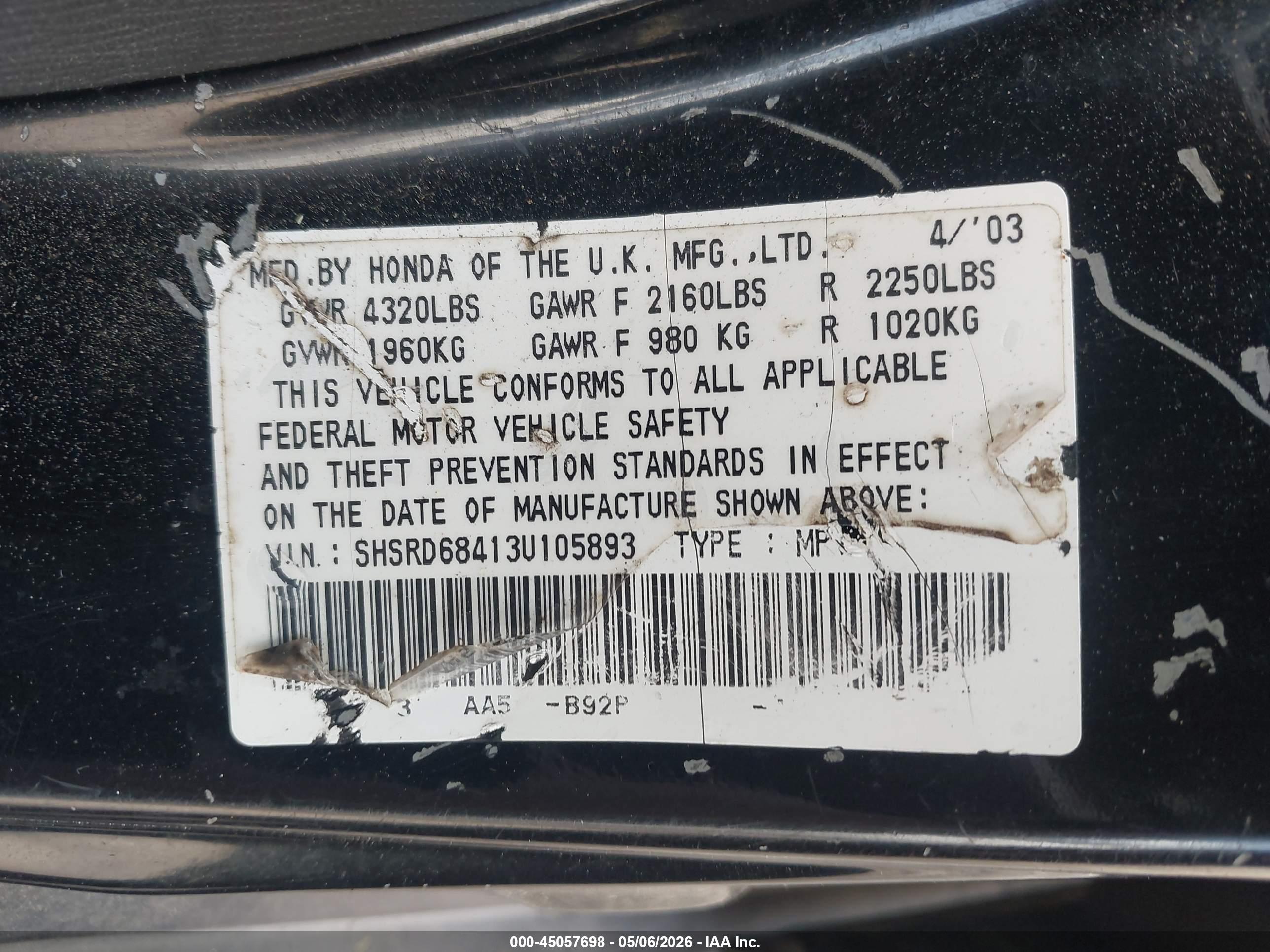 HONDA CR-V image 9