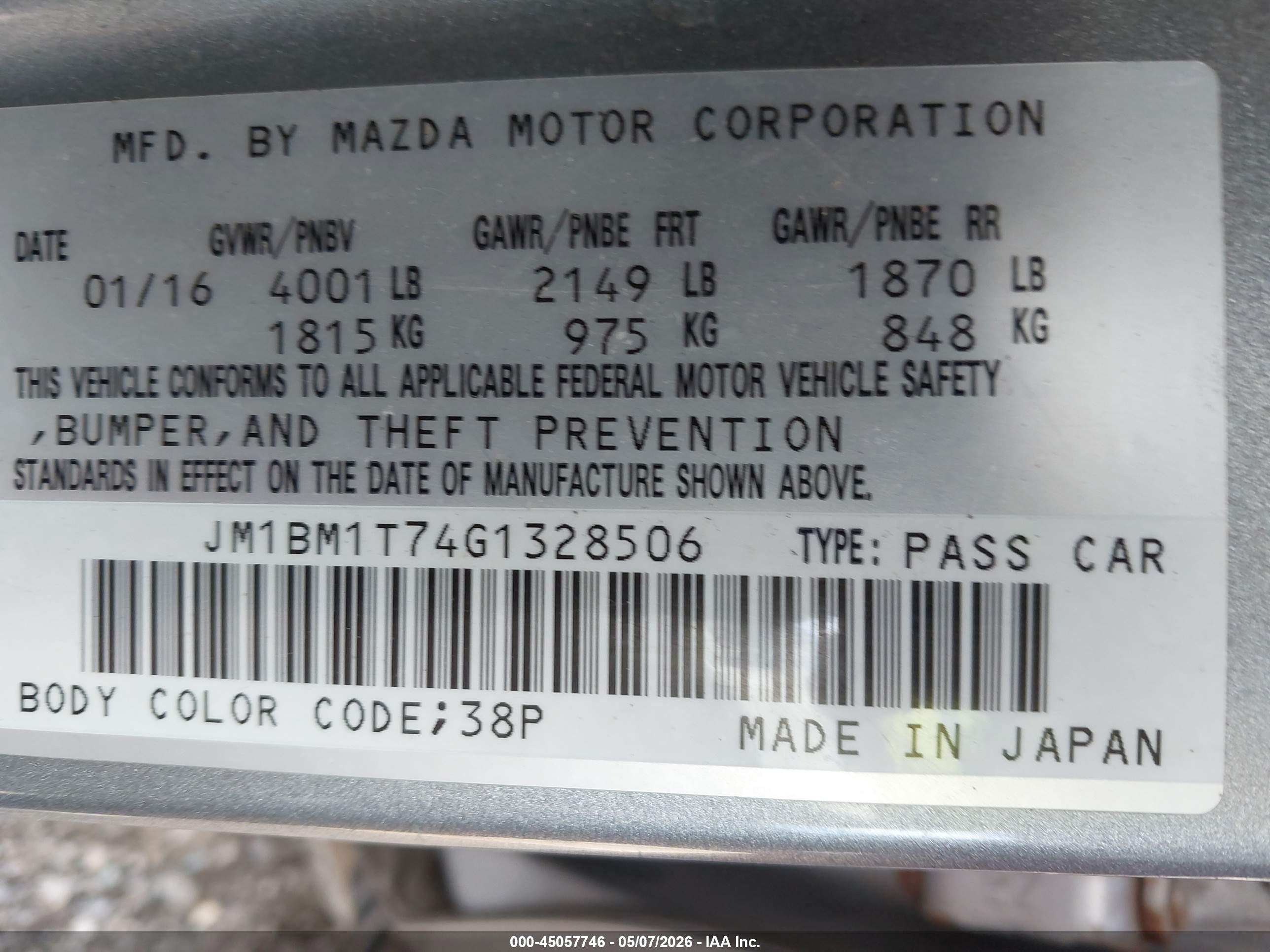 MAZDA MAZDA3 image 9