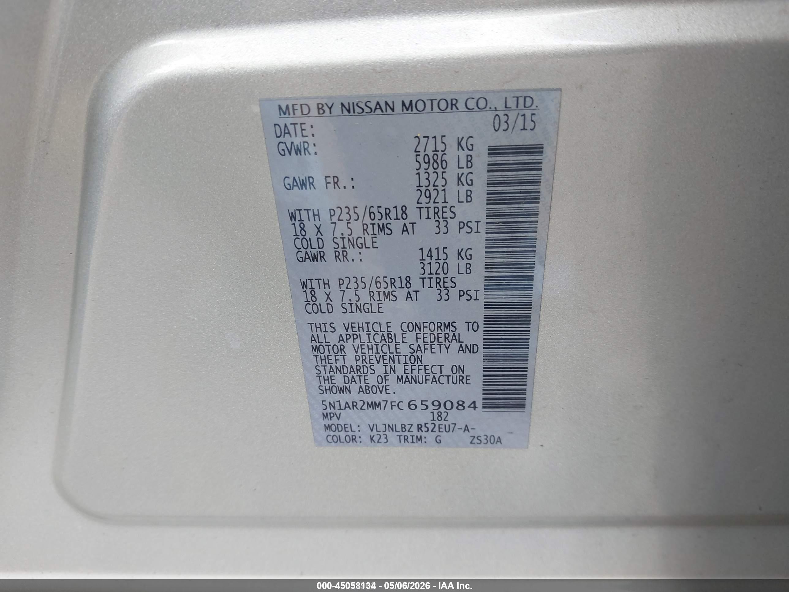 NISSAN PATHFINDER image 9