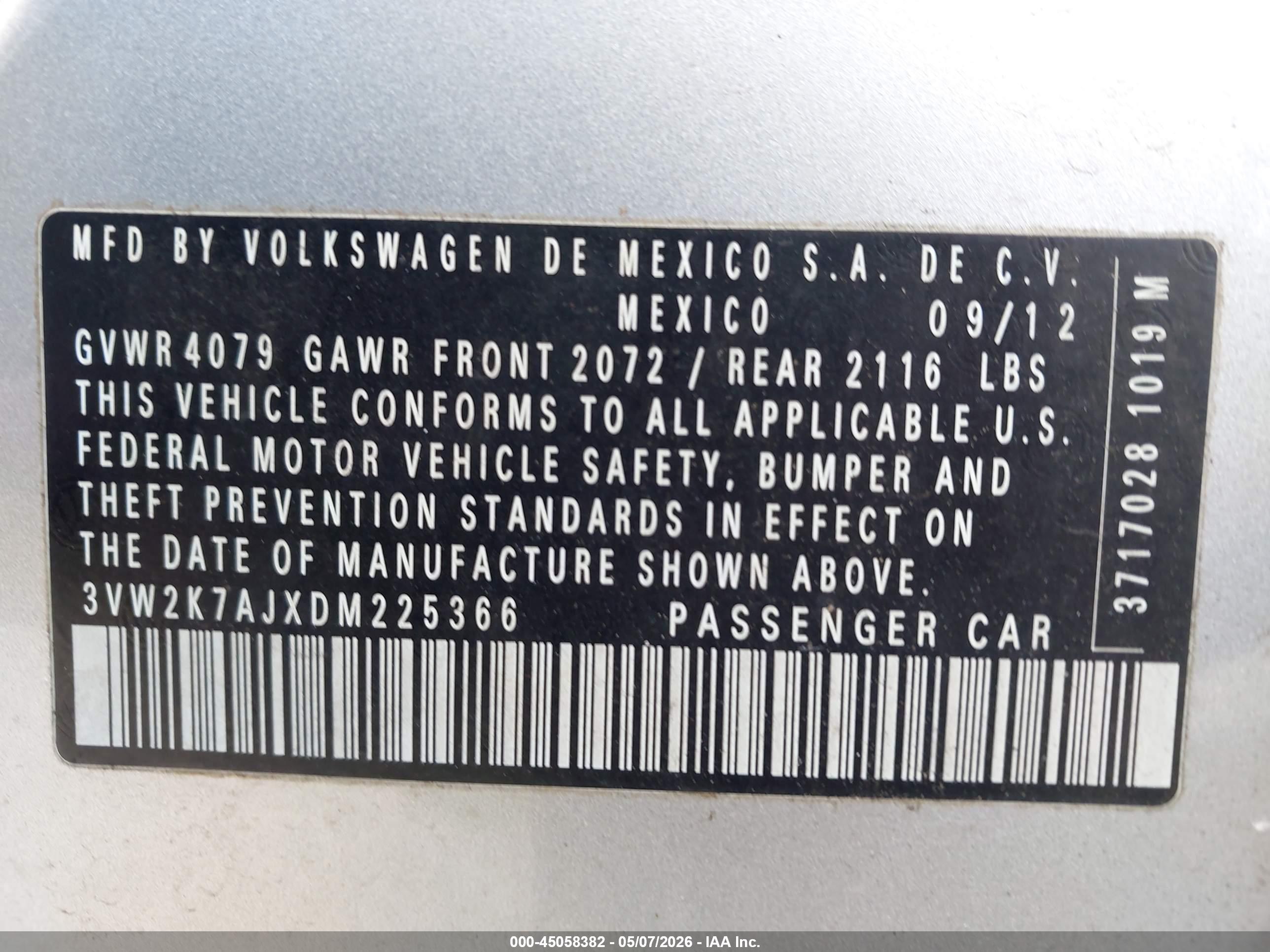 VOLKSWAGEN JETTA image 9