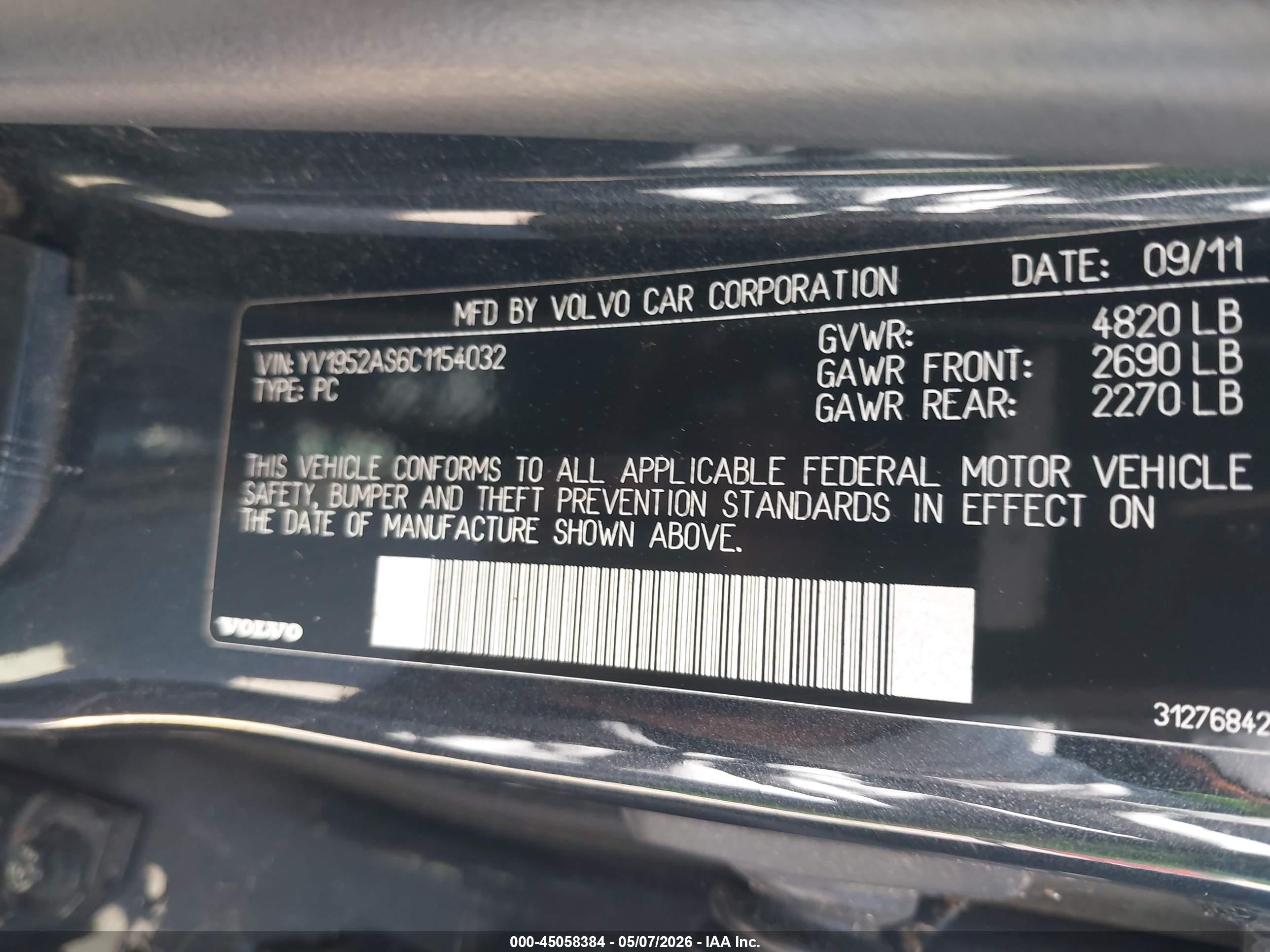VOLVO S80 image 9