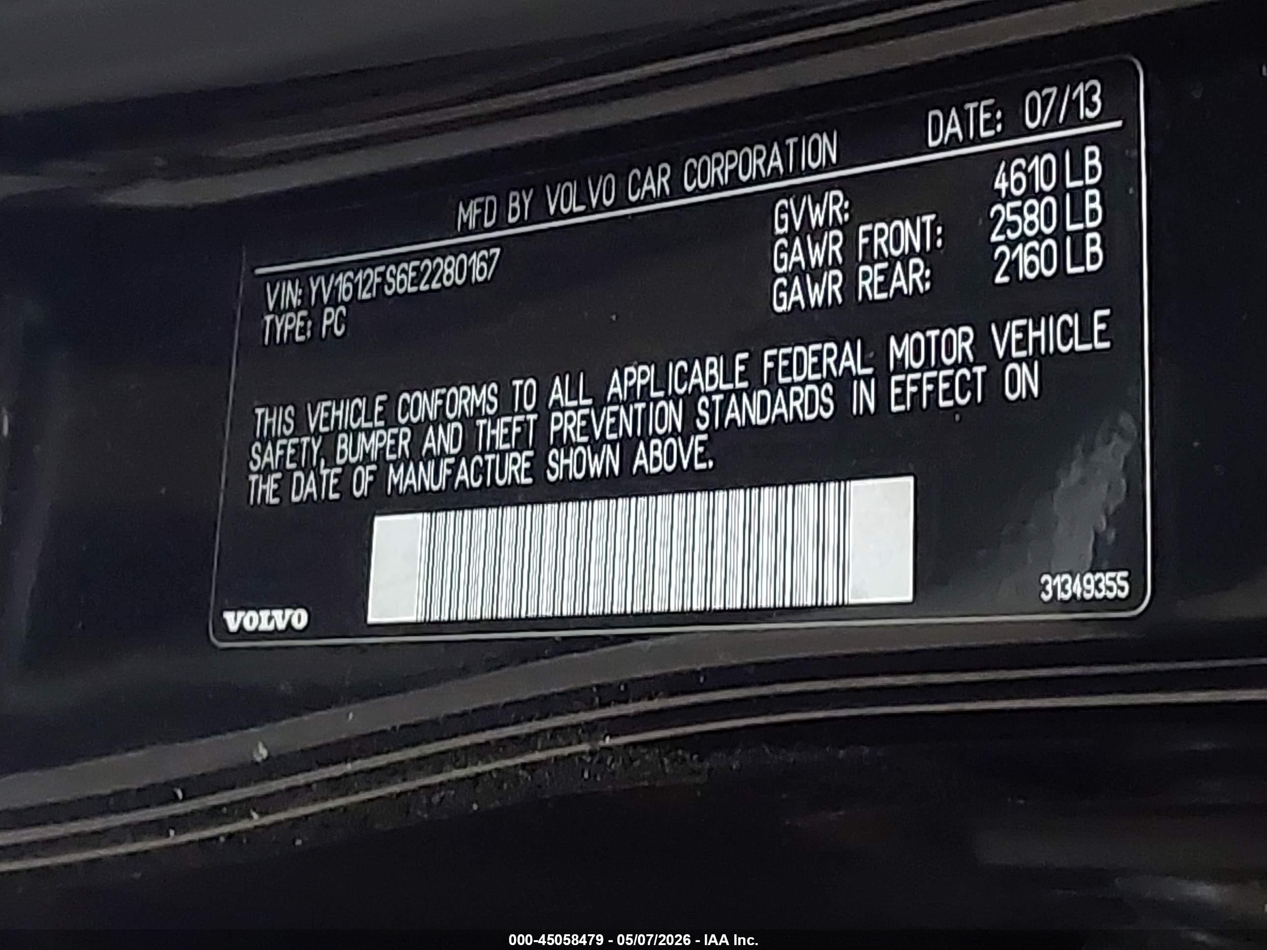 VOLVO S60 image 9