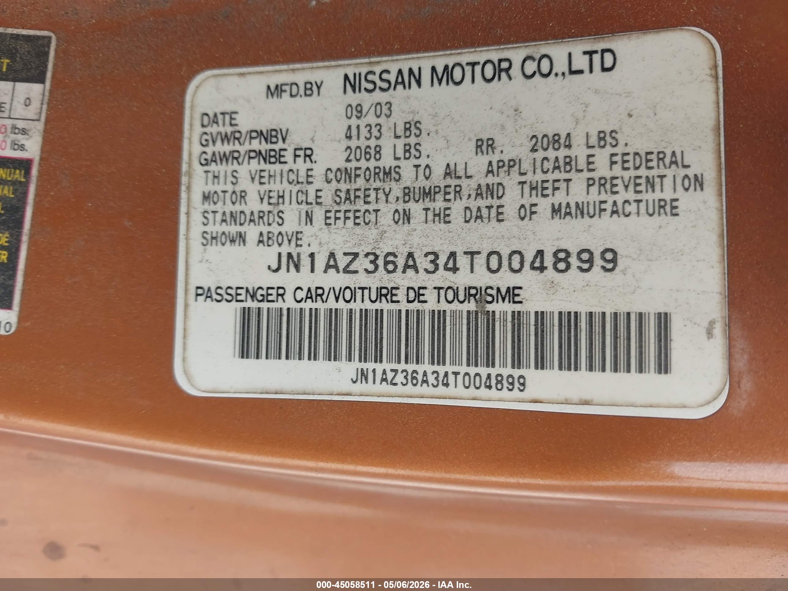 NISSAN 350Z image 9