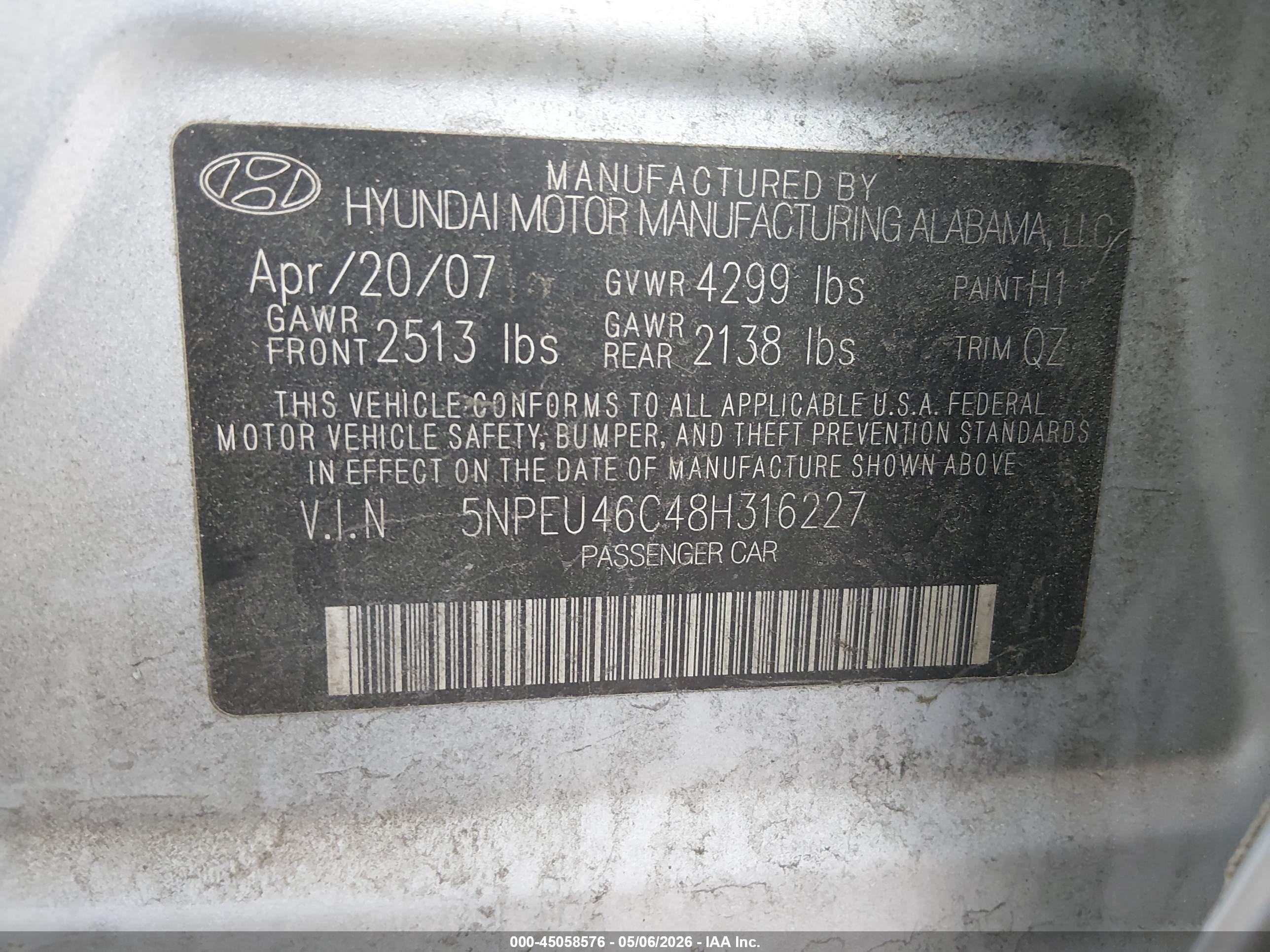 HYUNDAI SONATA image 9