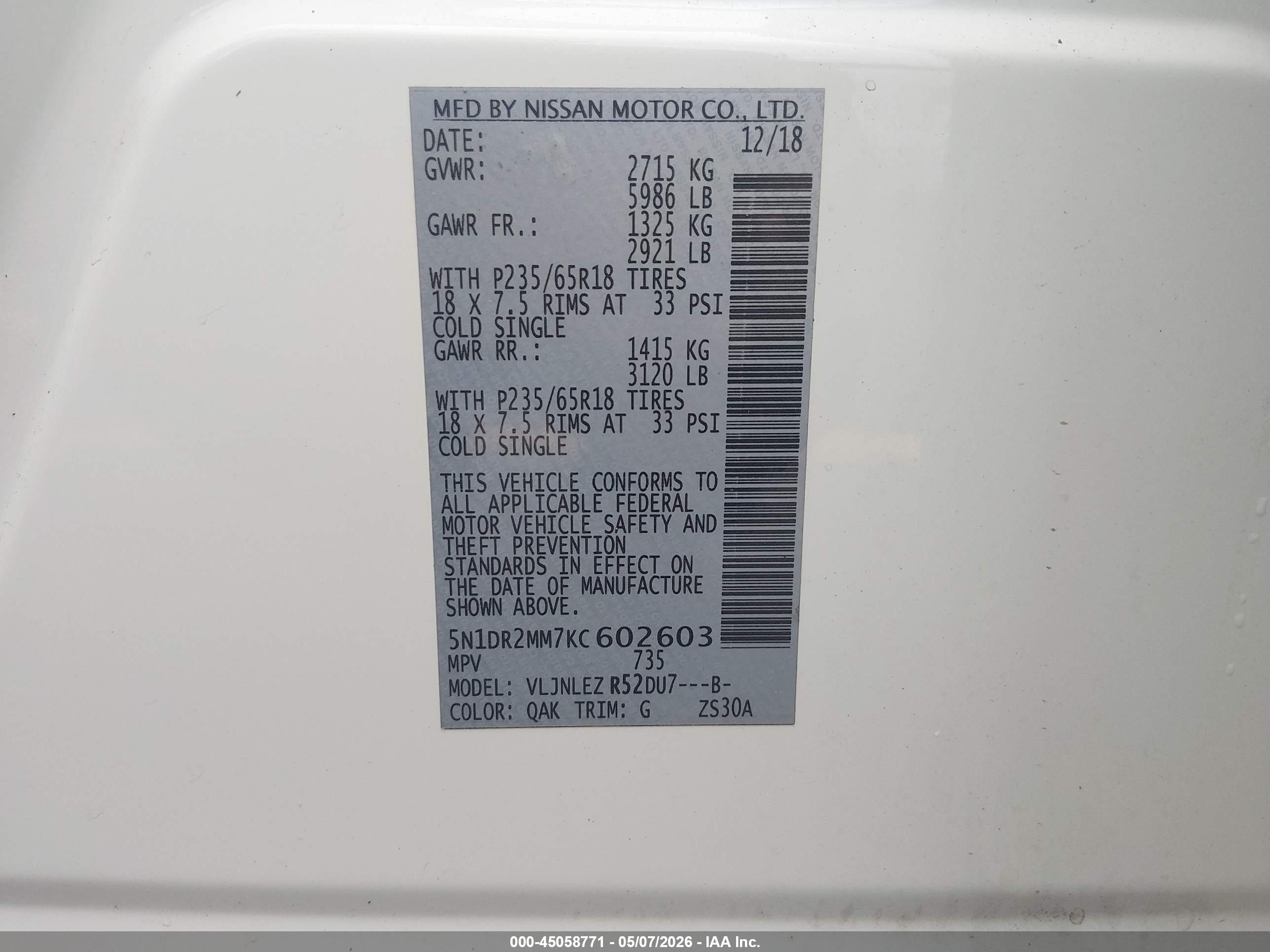 NISSAN PATHFINDER image 9