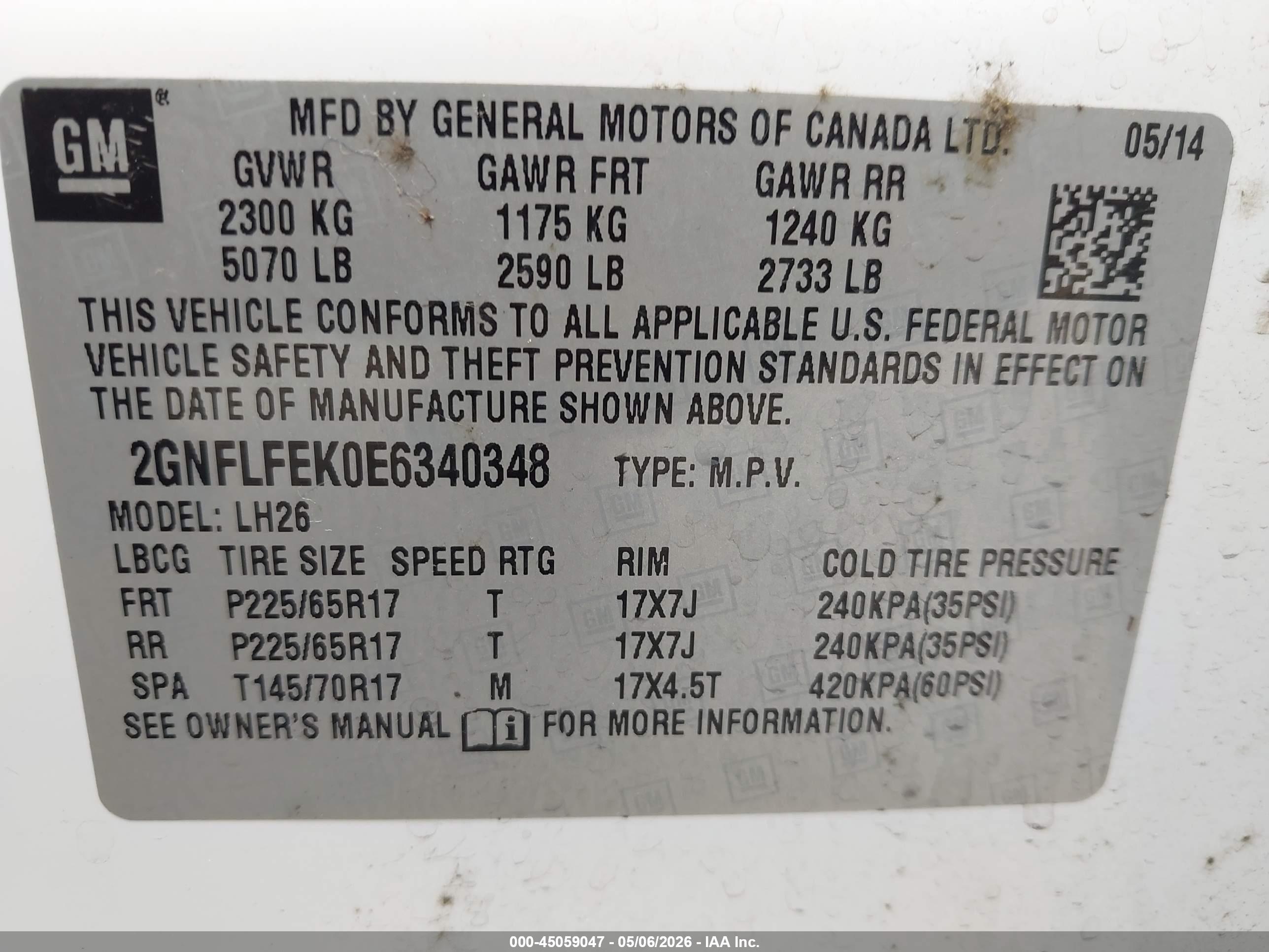 CHEVROLET EQUINOX image 9