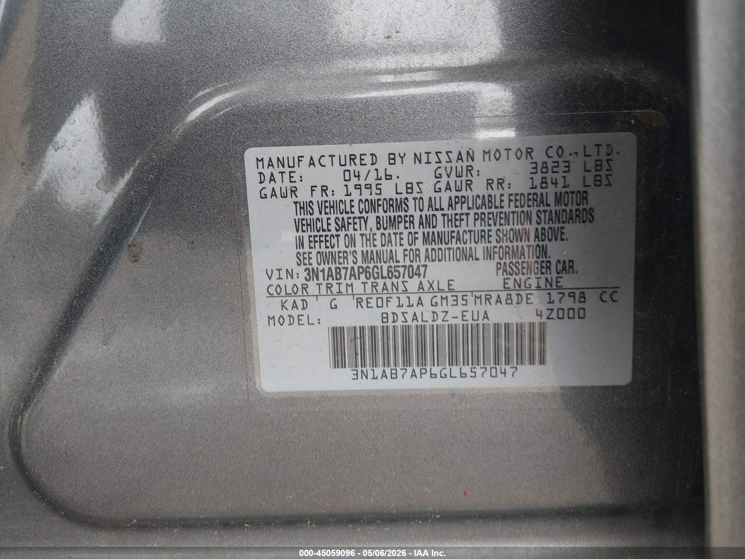 NISSAN SENTRA image 9
