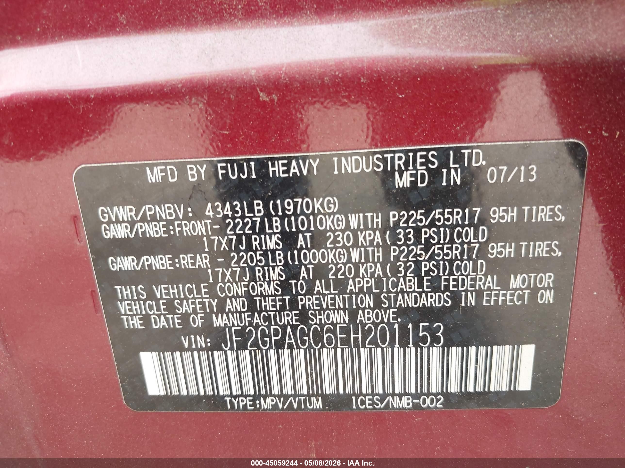 SUBARU XV image 9