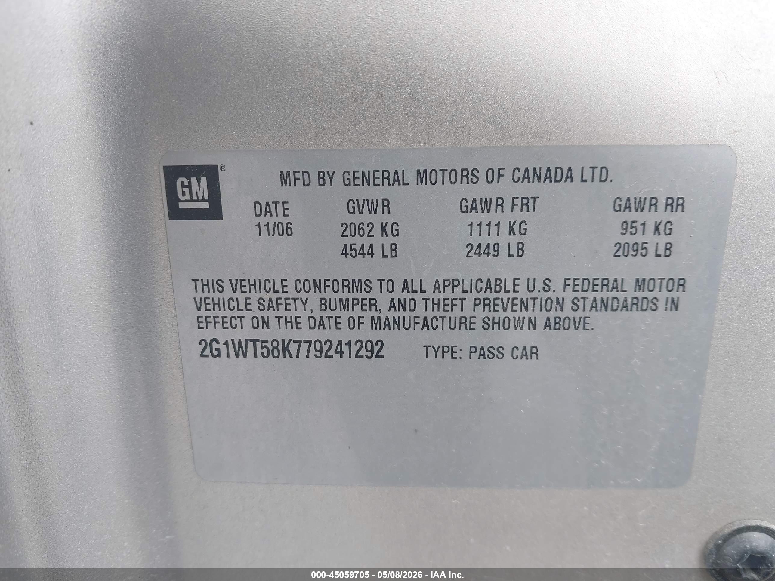 CHEVROLET IMPALA image 9