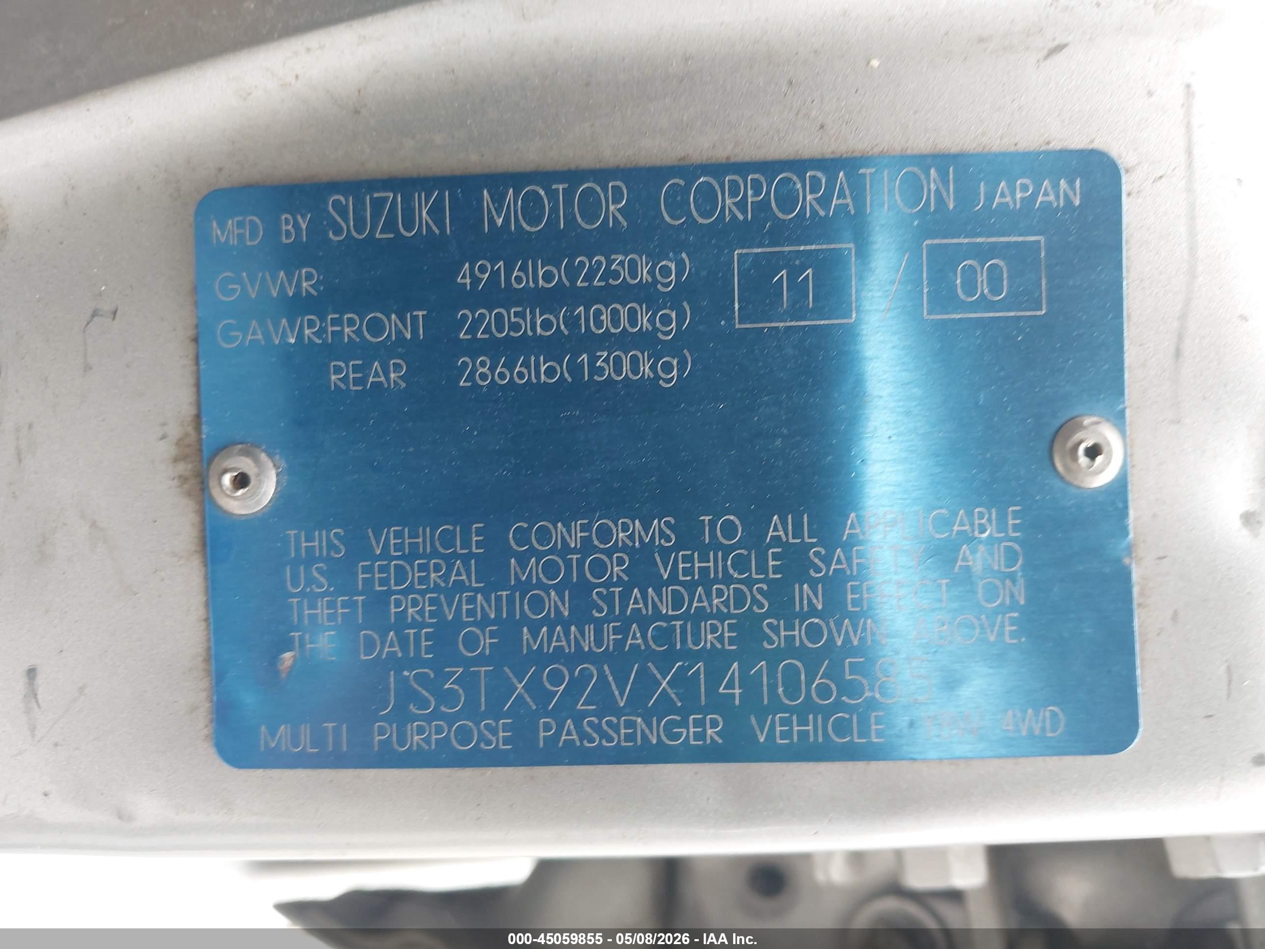 SUZUKI GRAND image 9