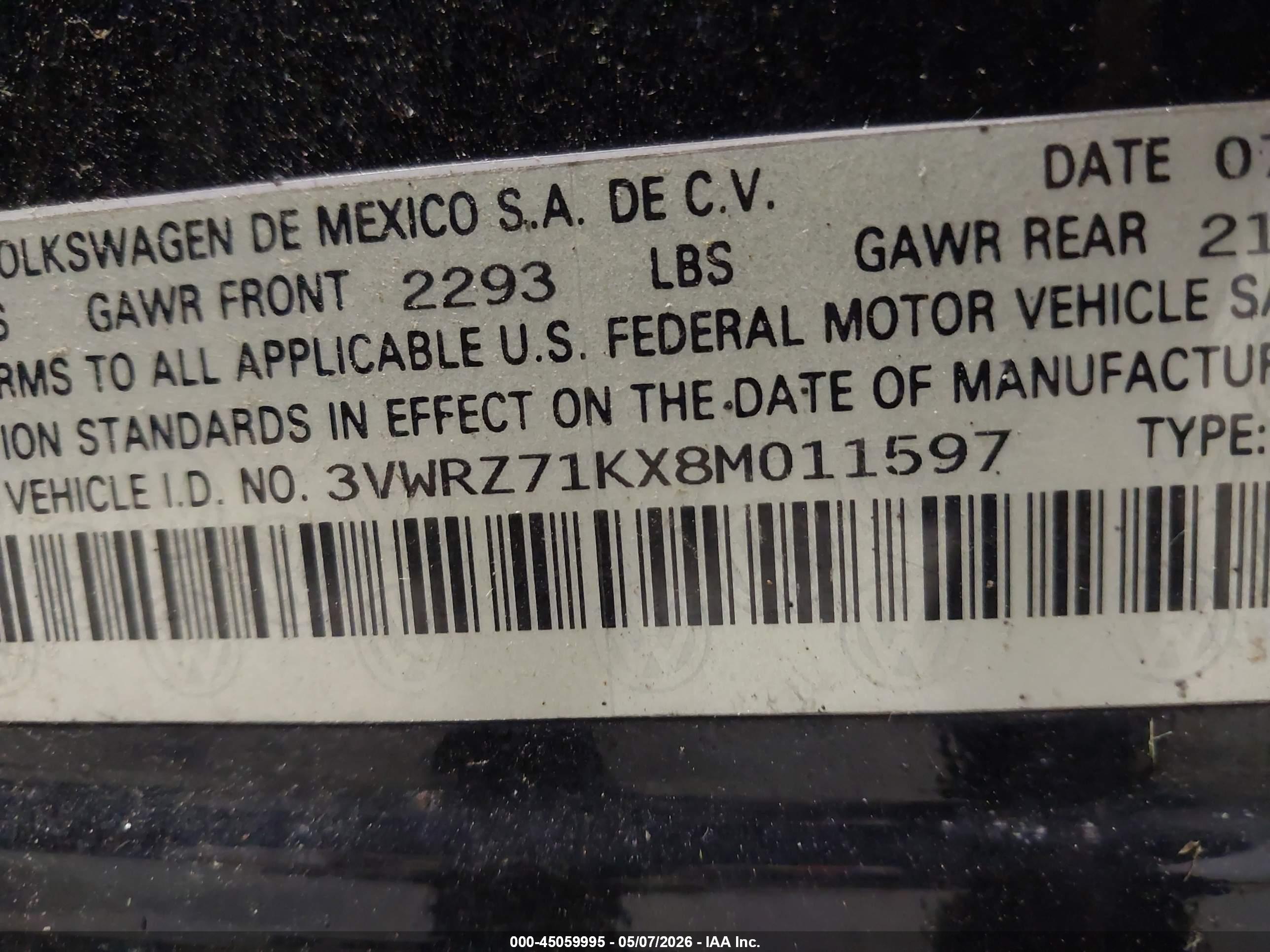 VOLKSWAGEN JETTA image 9