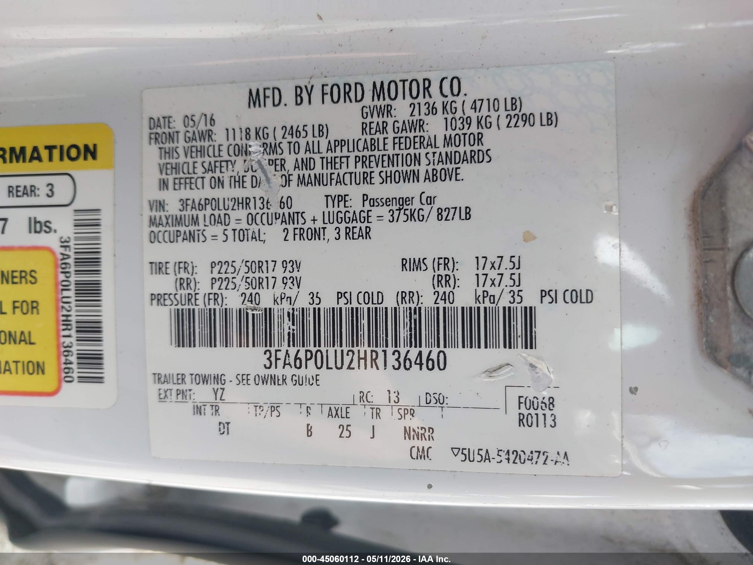 FORD FUSION image 9