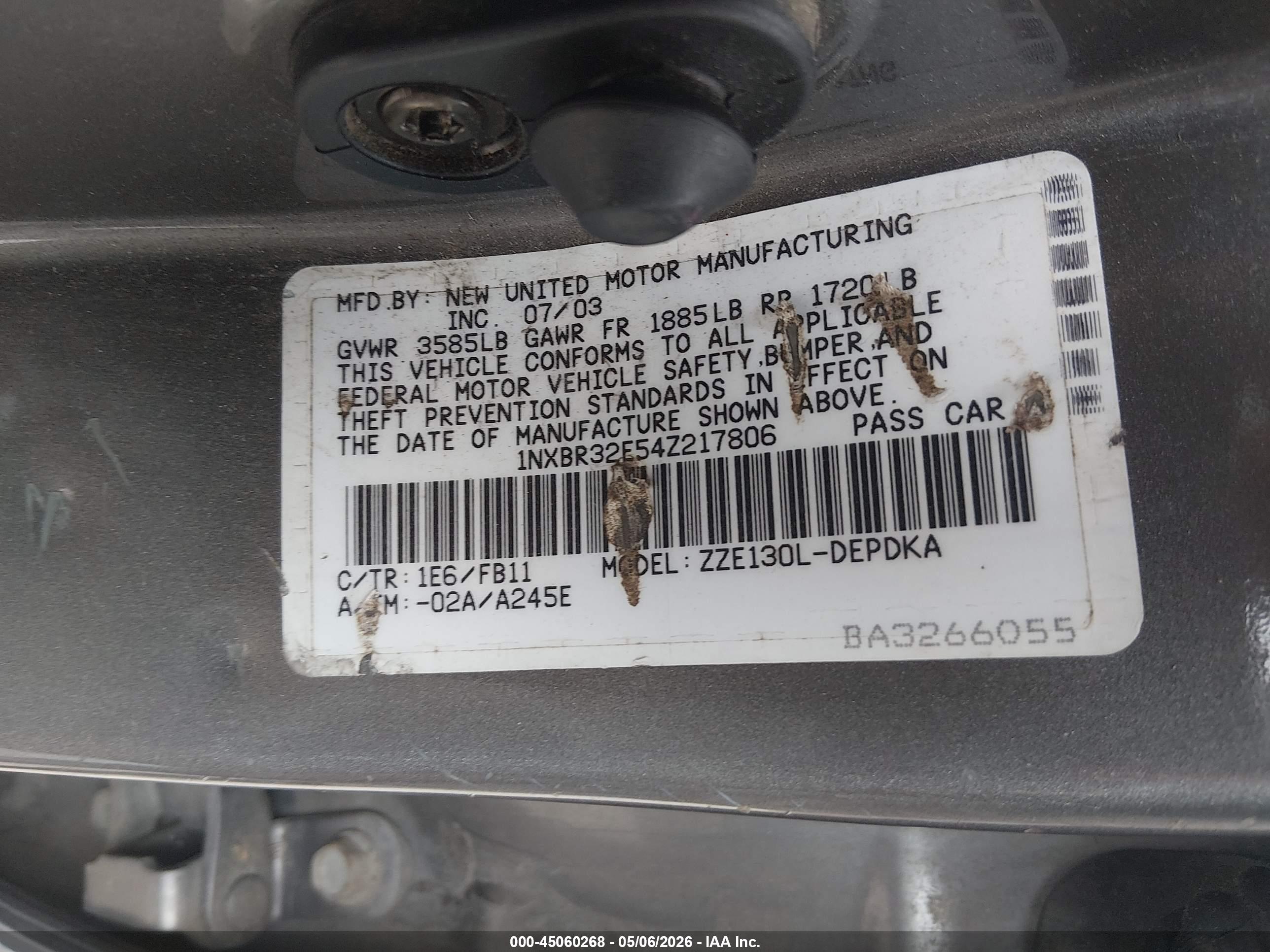 TOYOTA COROLLA image 9