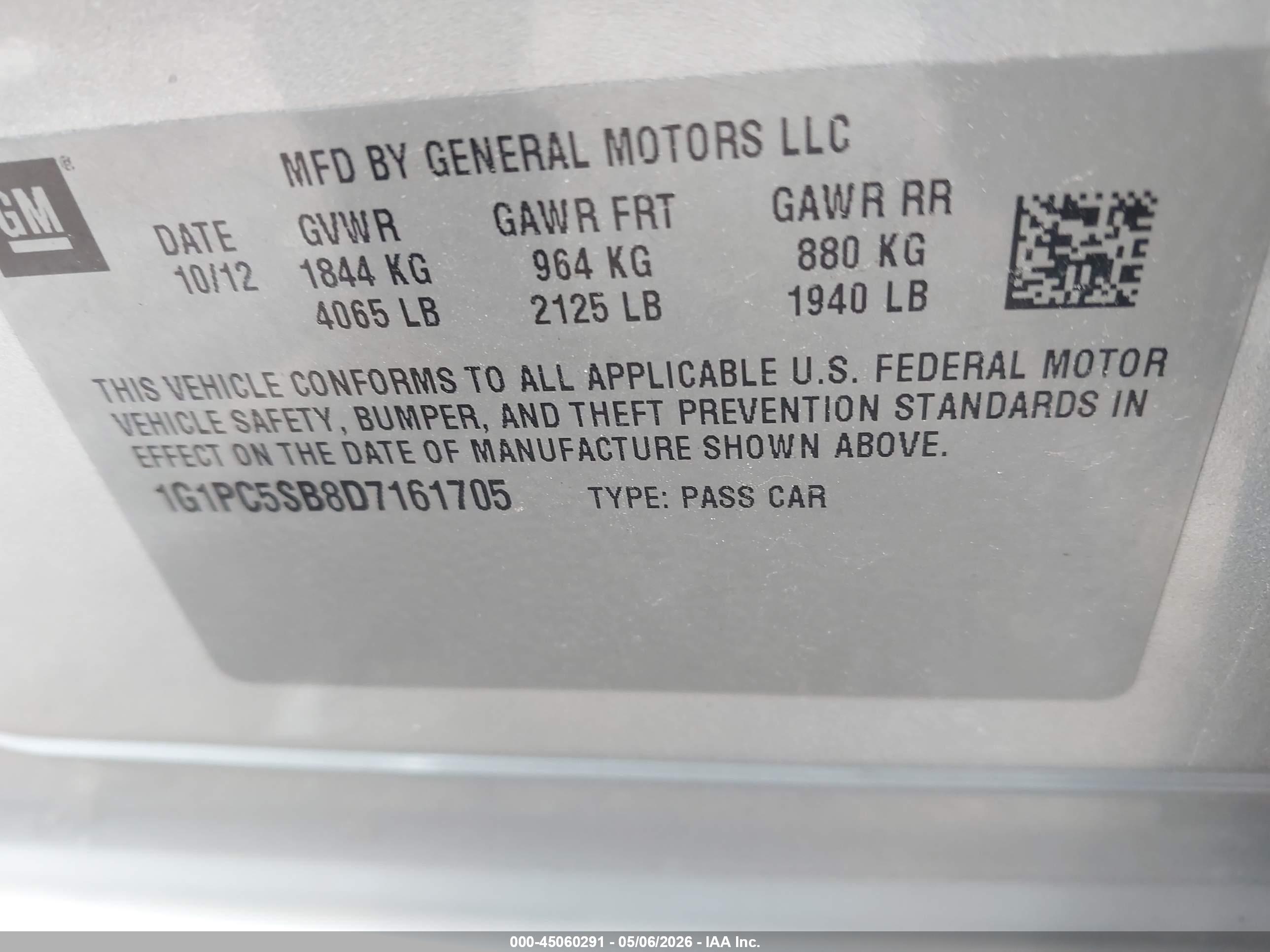 CHEVROLET CRUZE image 9