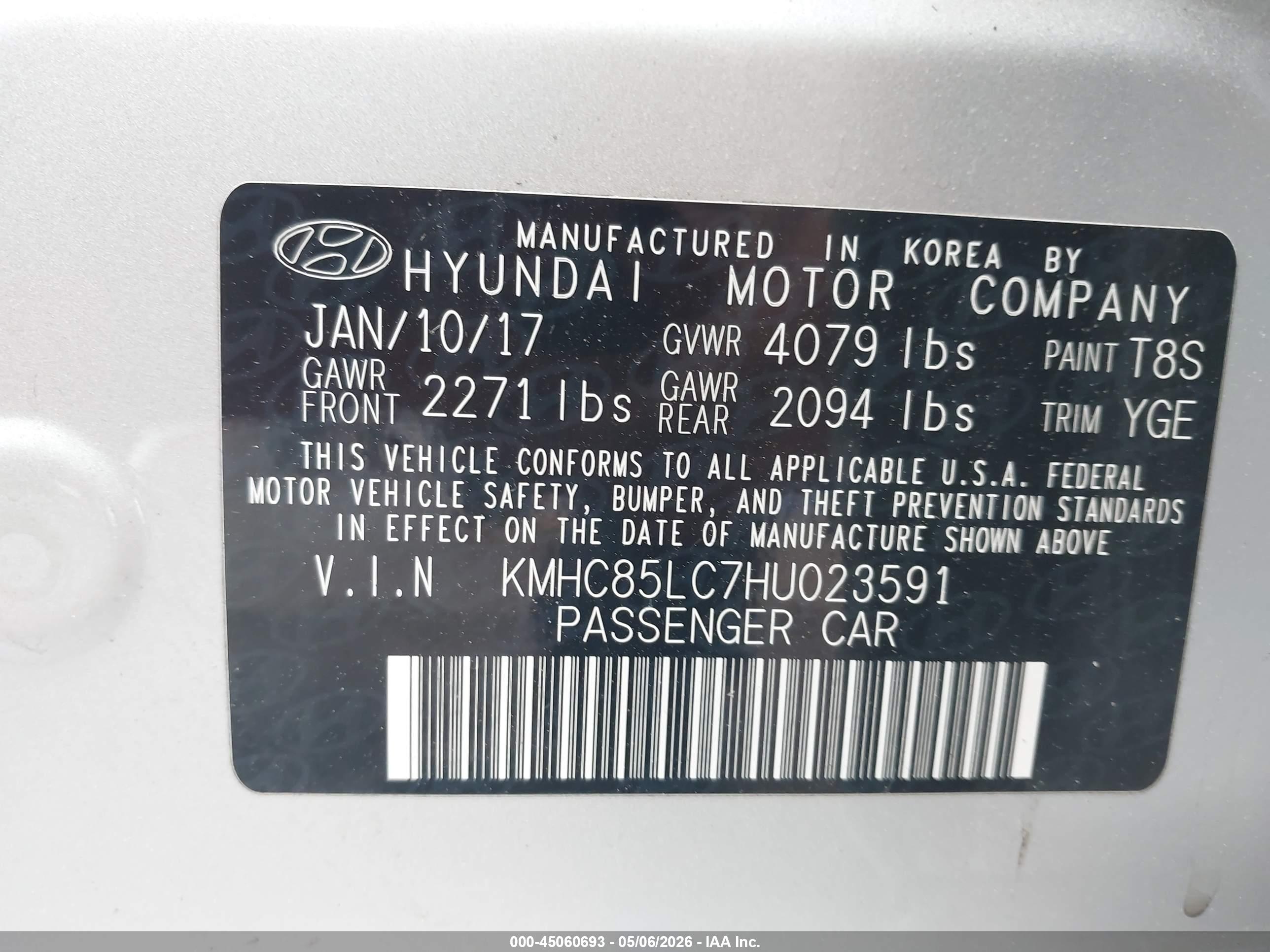 HYUNDAI IONIQ image 9