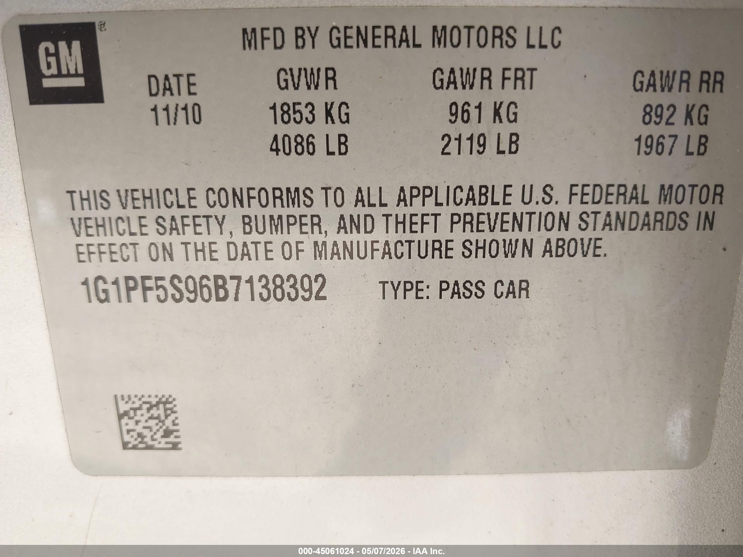CHEVROLET CRUZE image 9