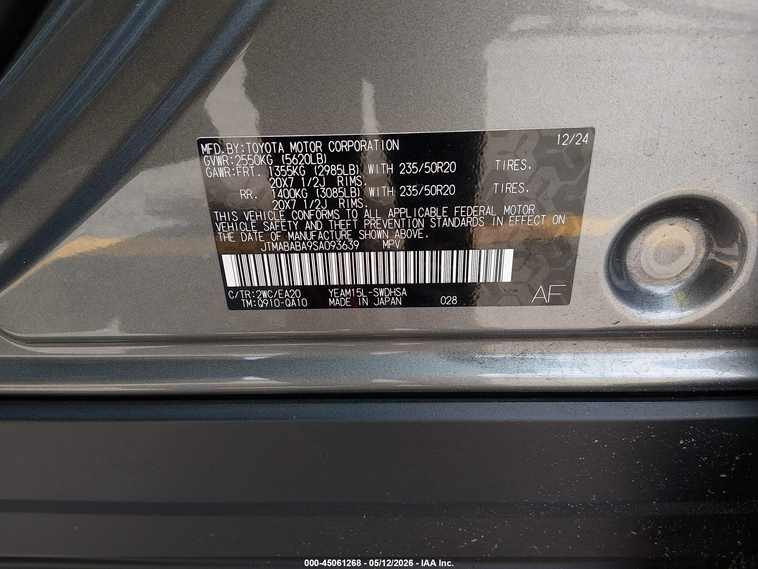 SUBARU SOLTERRA image 9