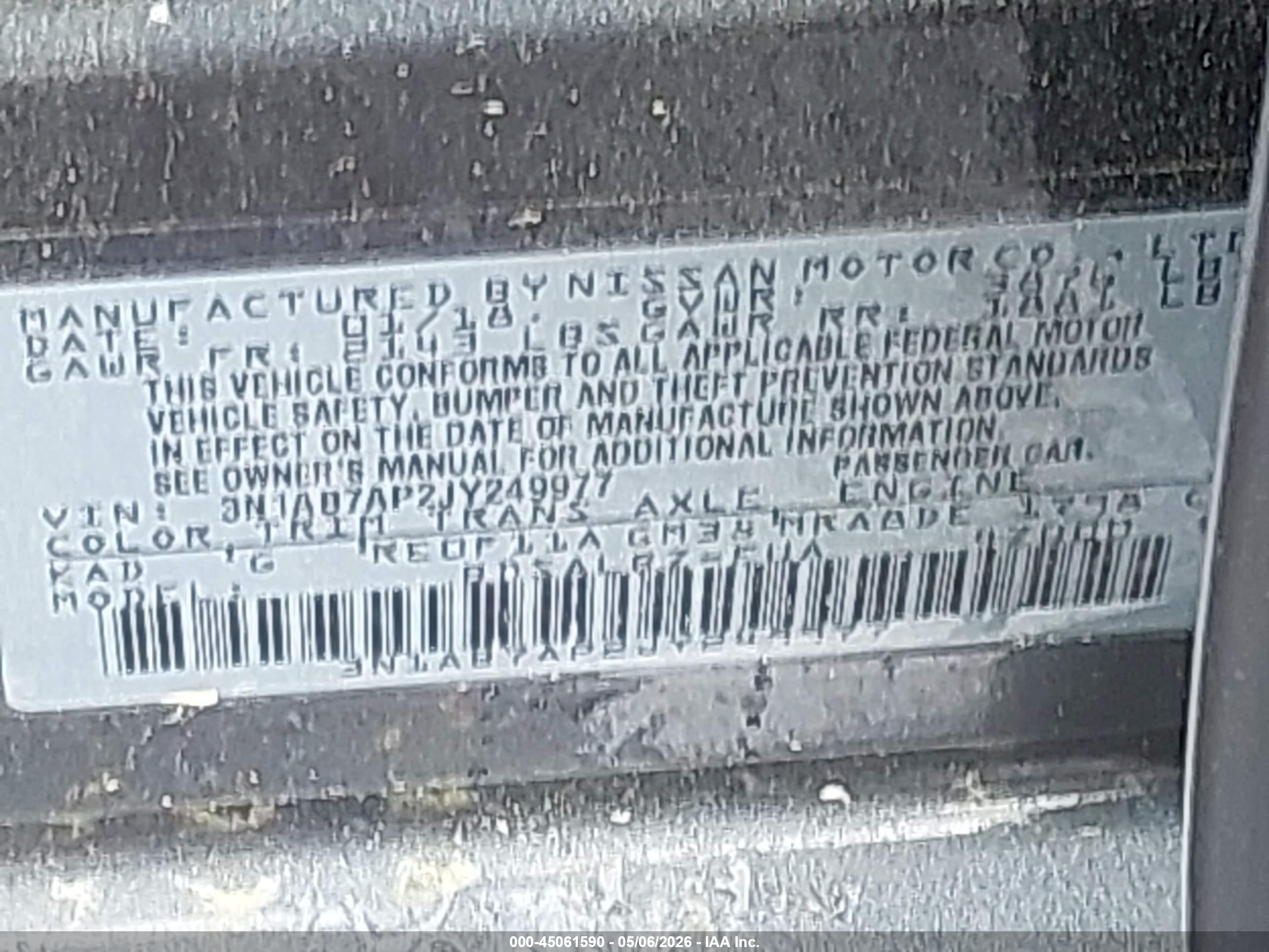 NISSAN SENTRA image 9