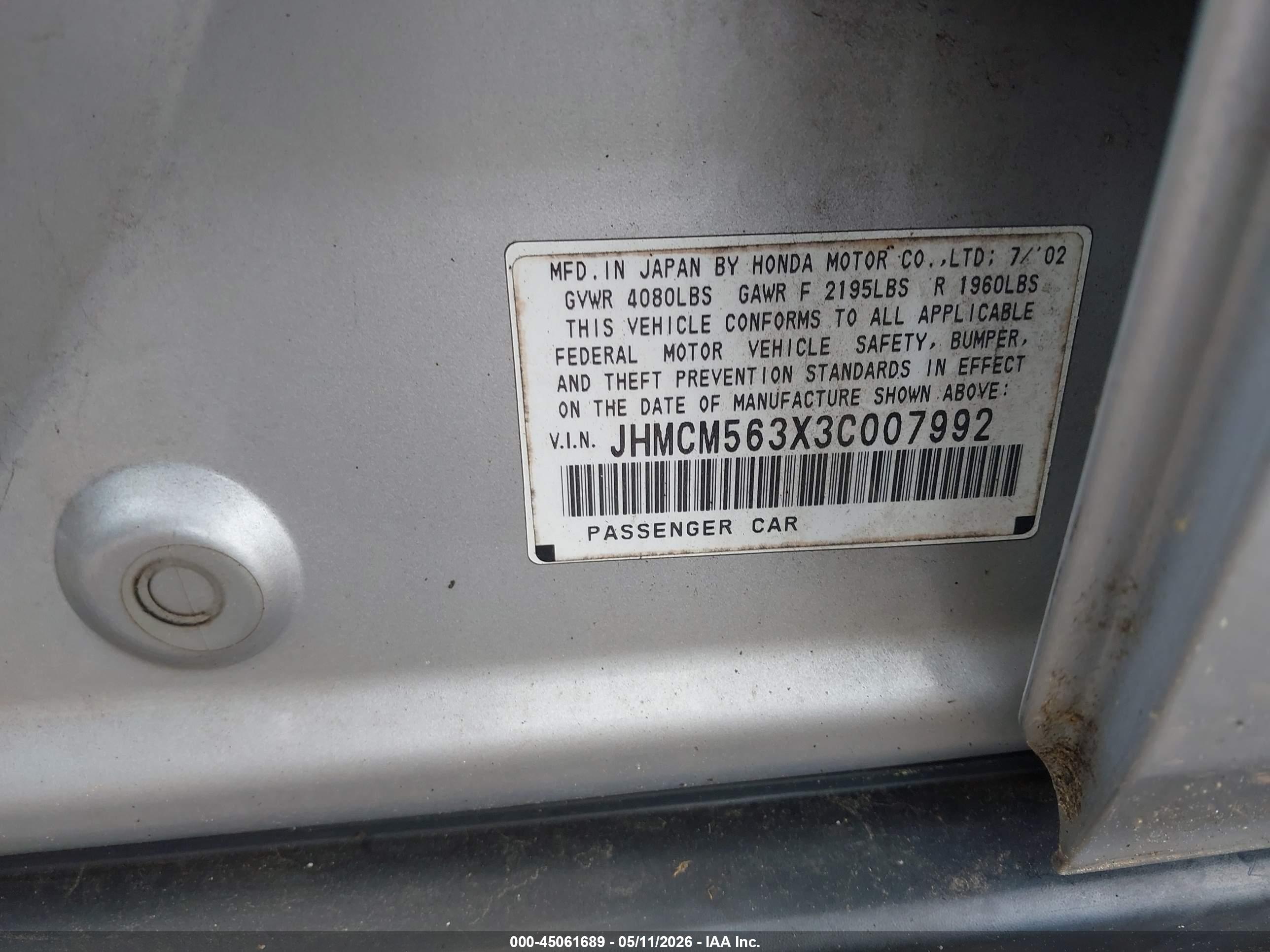 HONDA ACCORD image 9