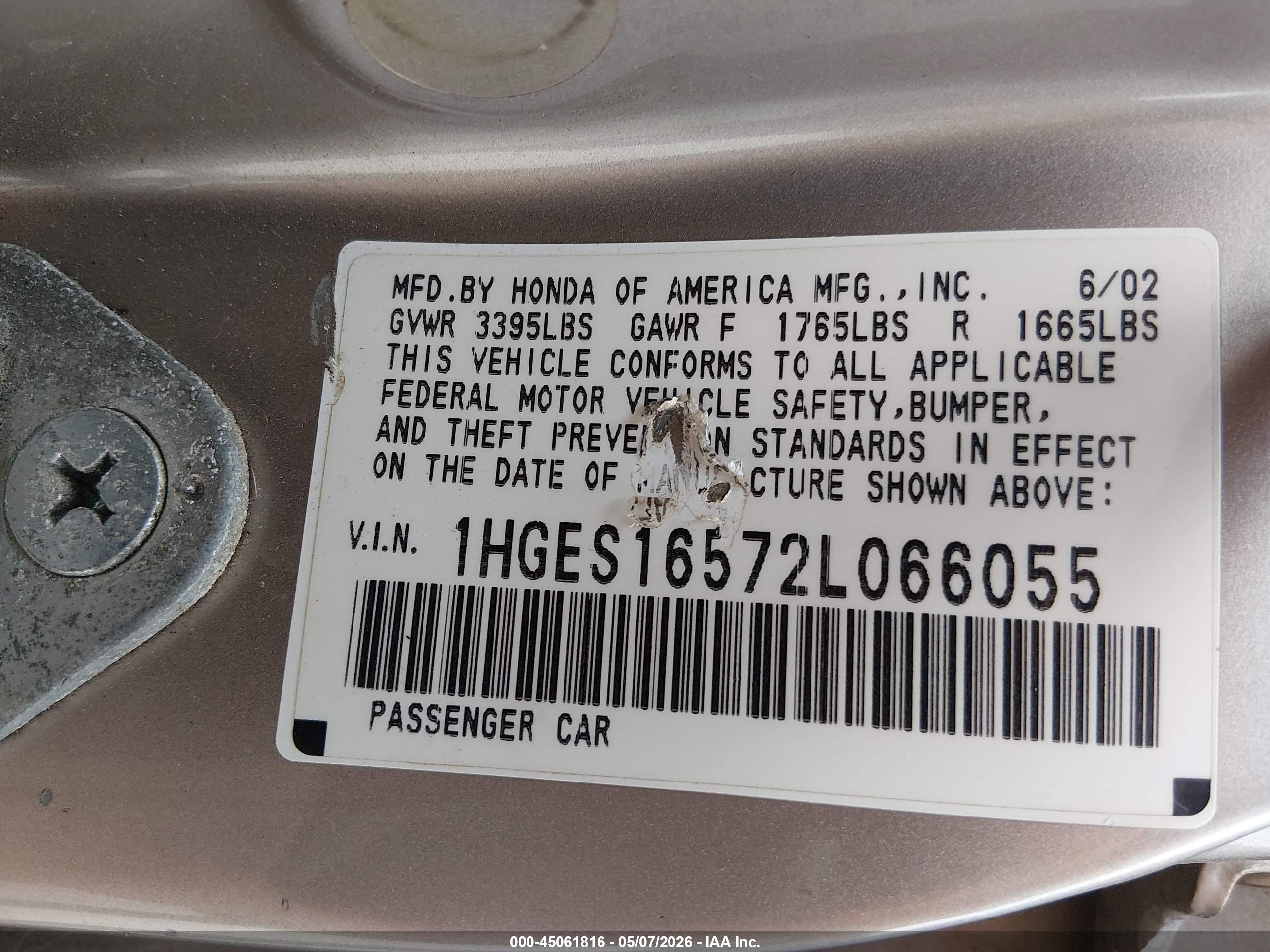 HONDA CIVIC image 9