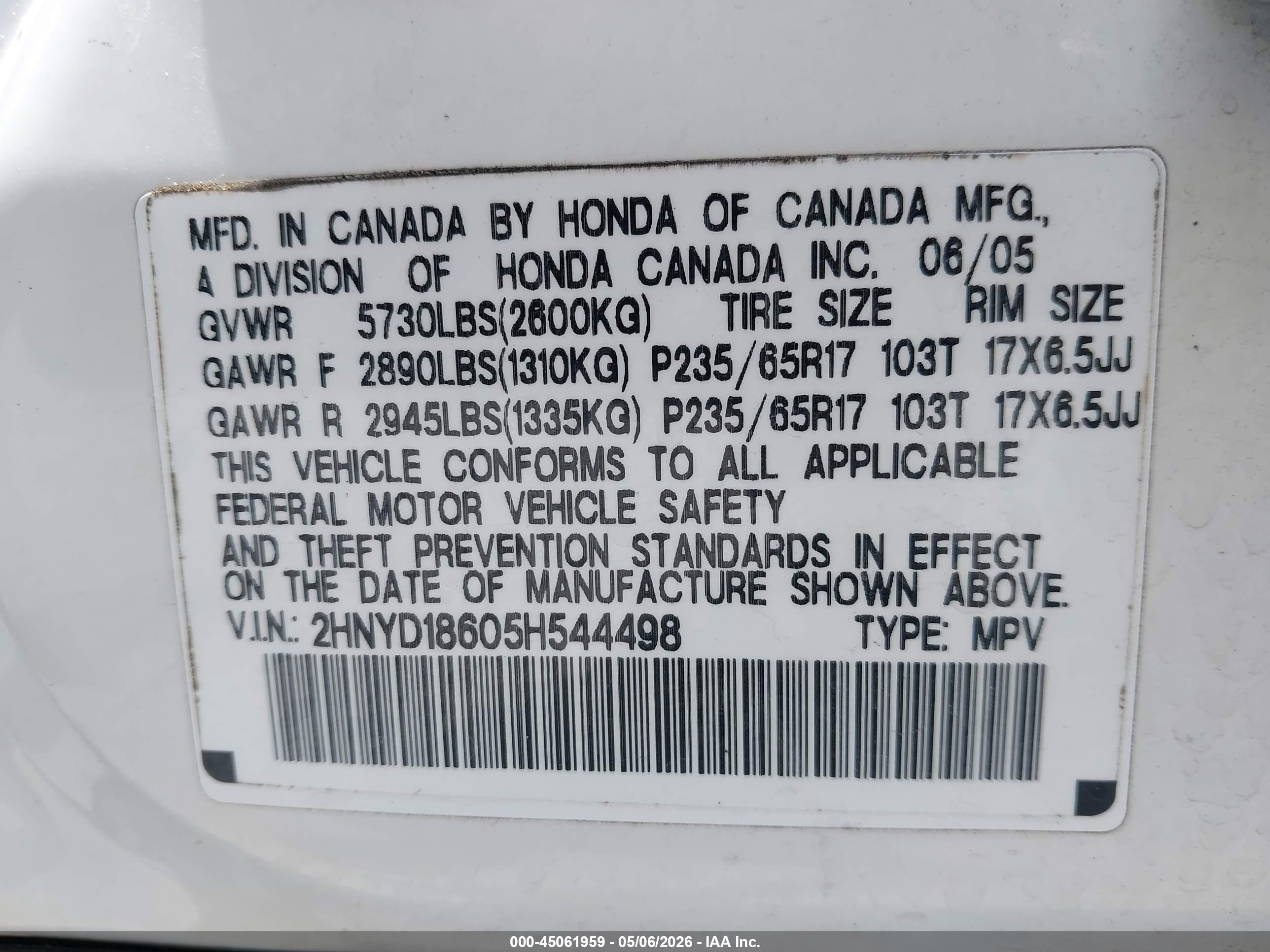 ACURA MDX image 9