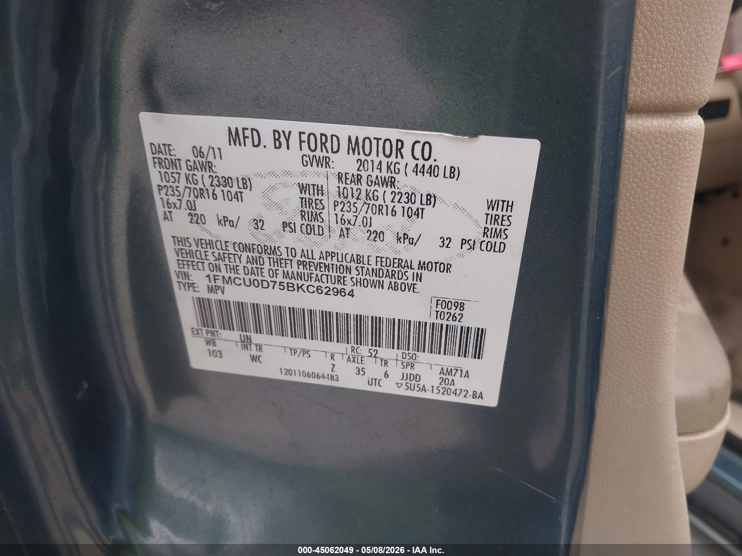 FORD ESCAPE image 9