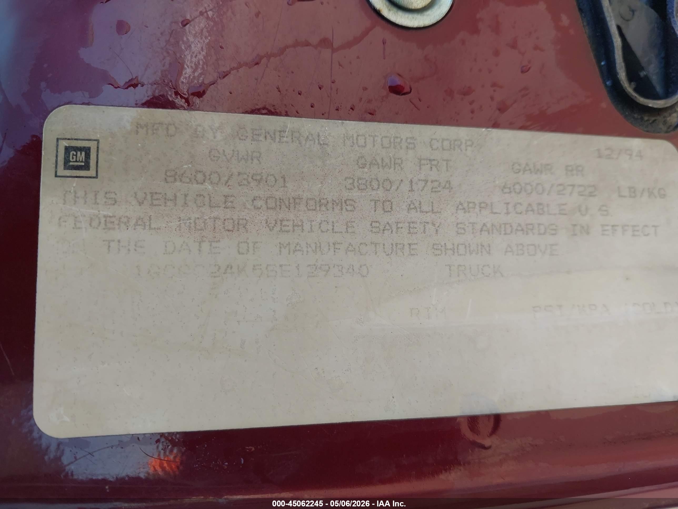 CHEVROLET GMT-400 image 9