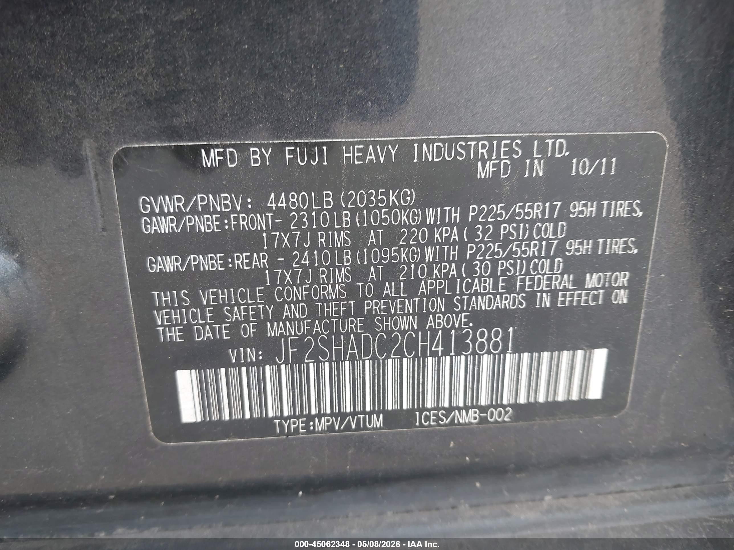 SUBARU FORESTER image 9