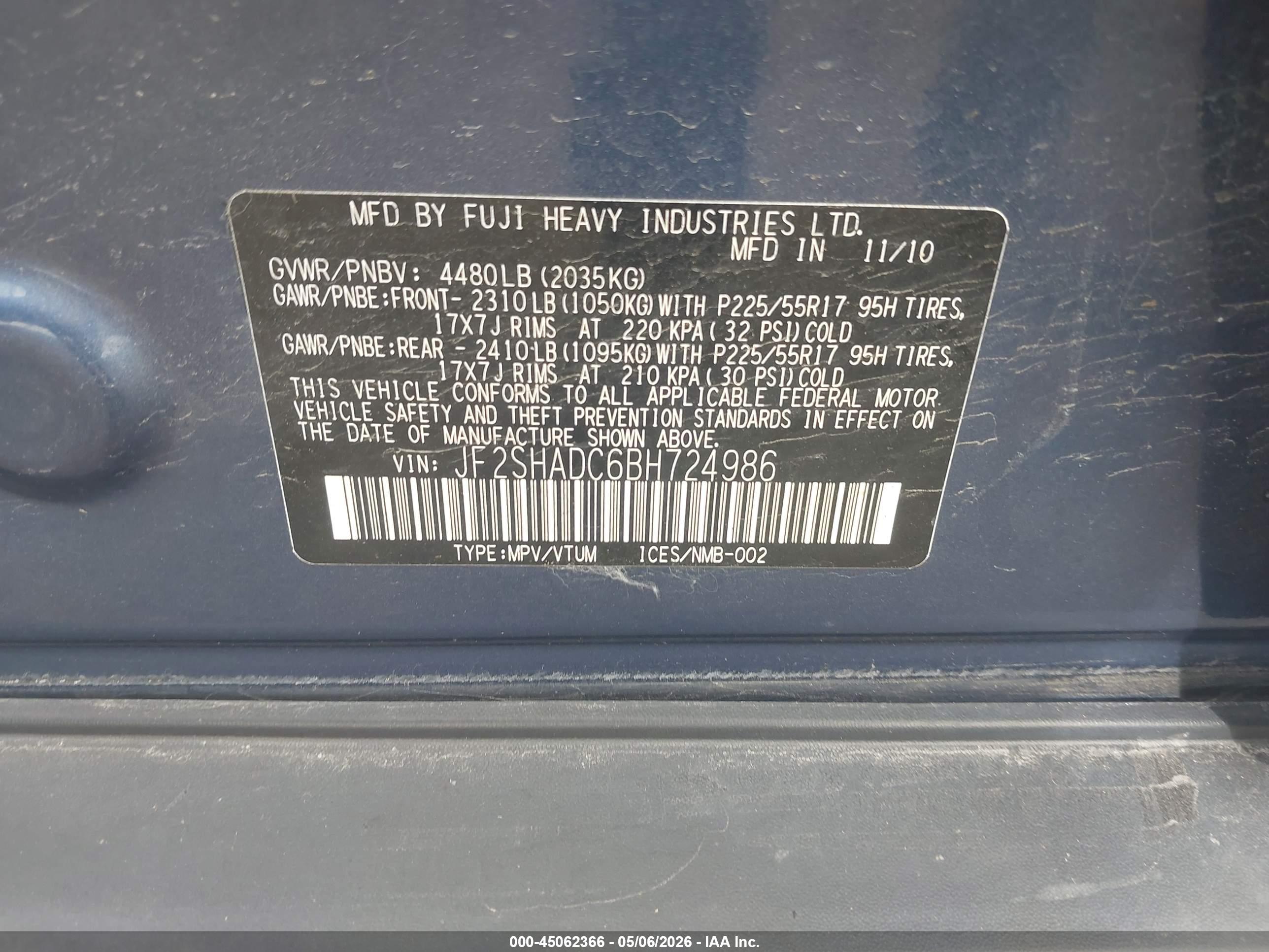 SUBARU FORESTER image 9