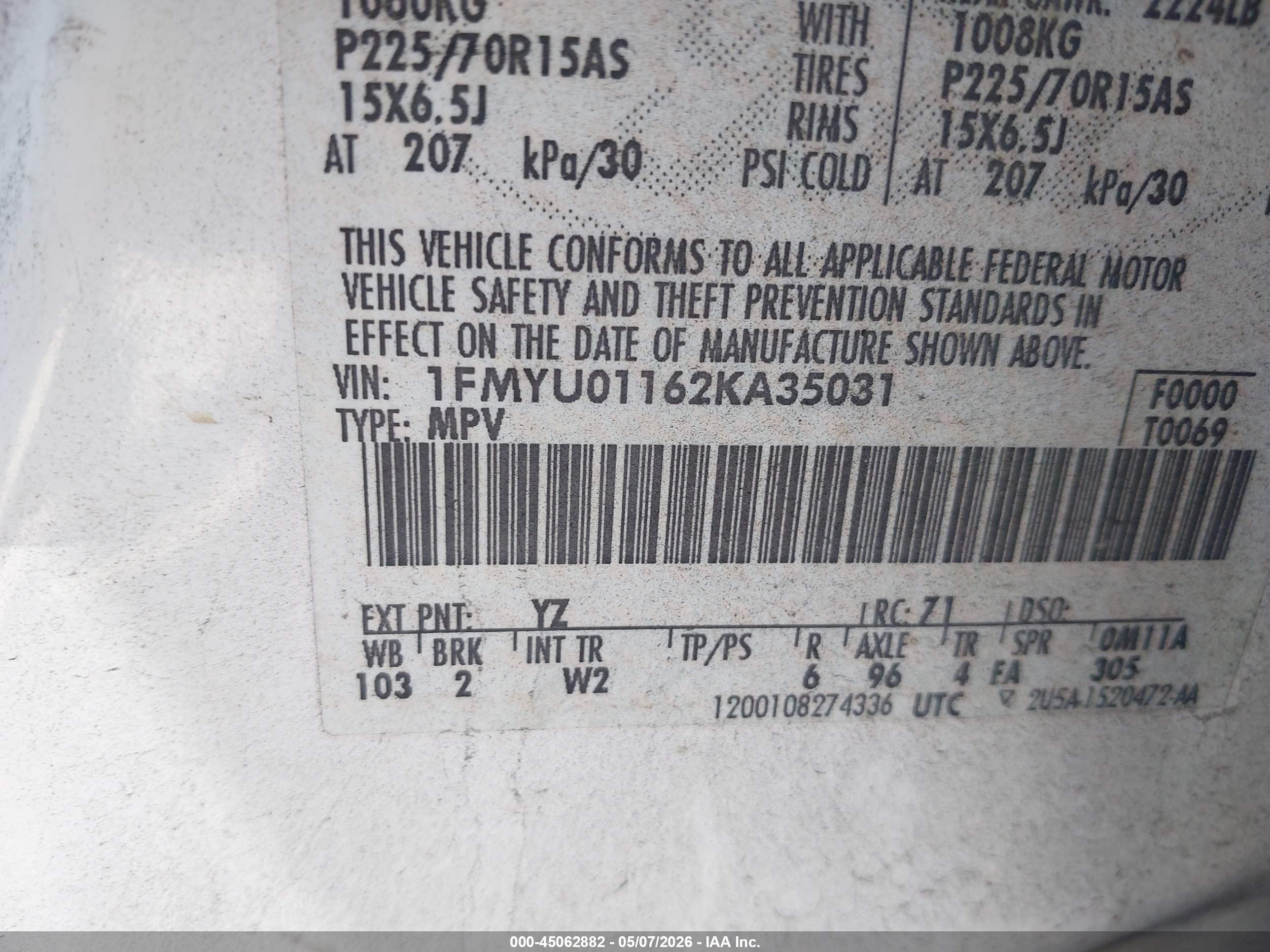 FORD ESCAPE image 9