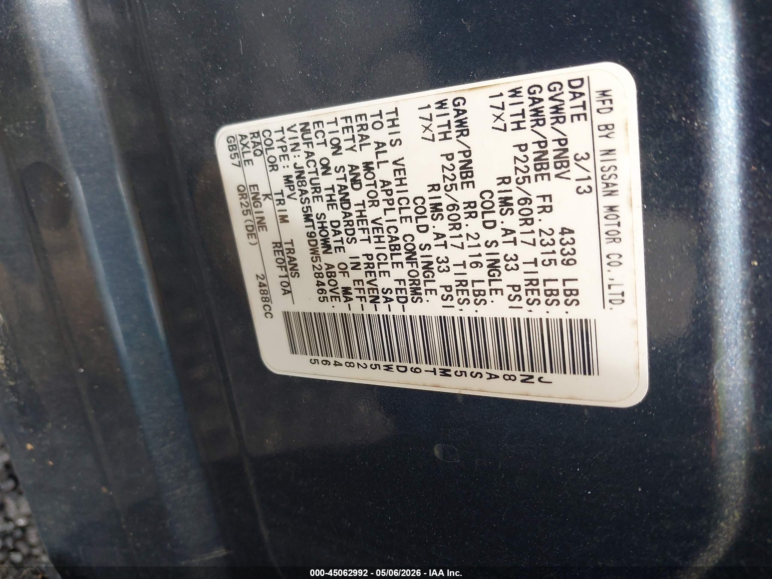NISSAN ROGUE image 9