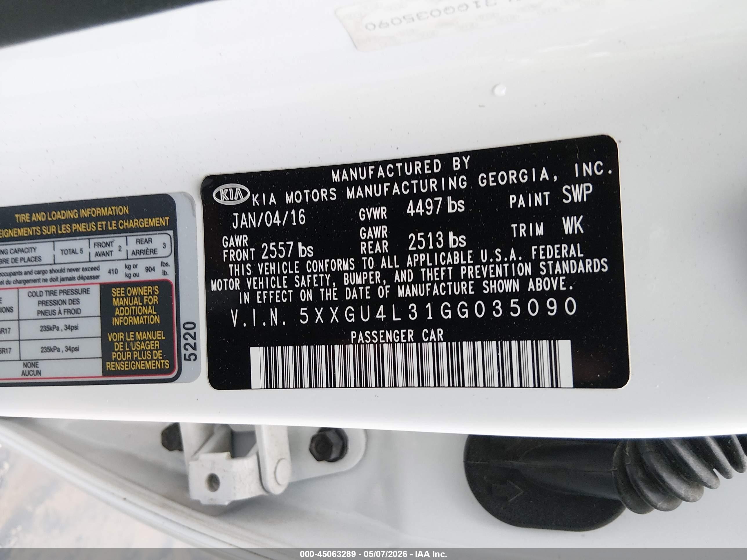 KIA OPTIMA image 9
