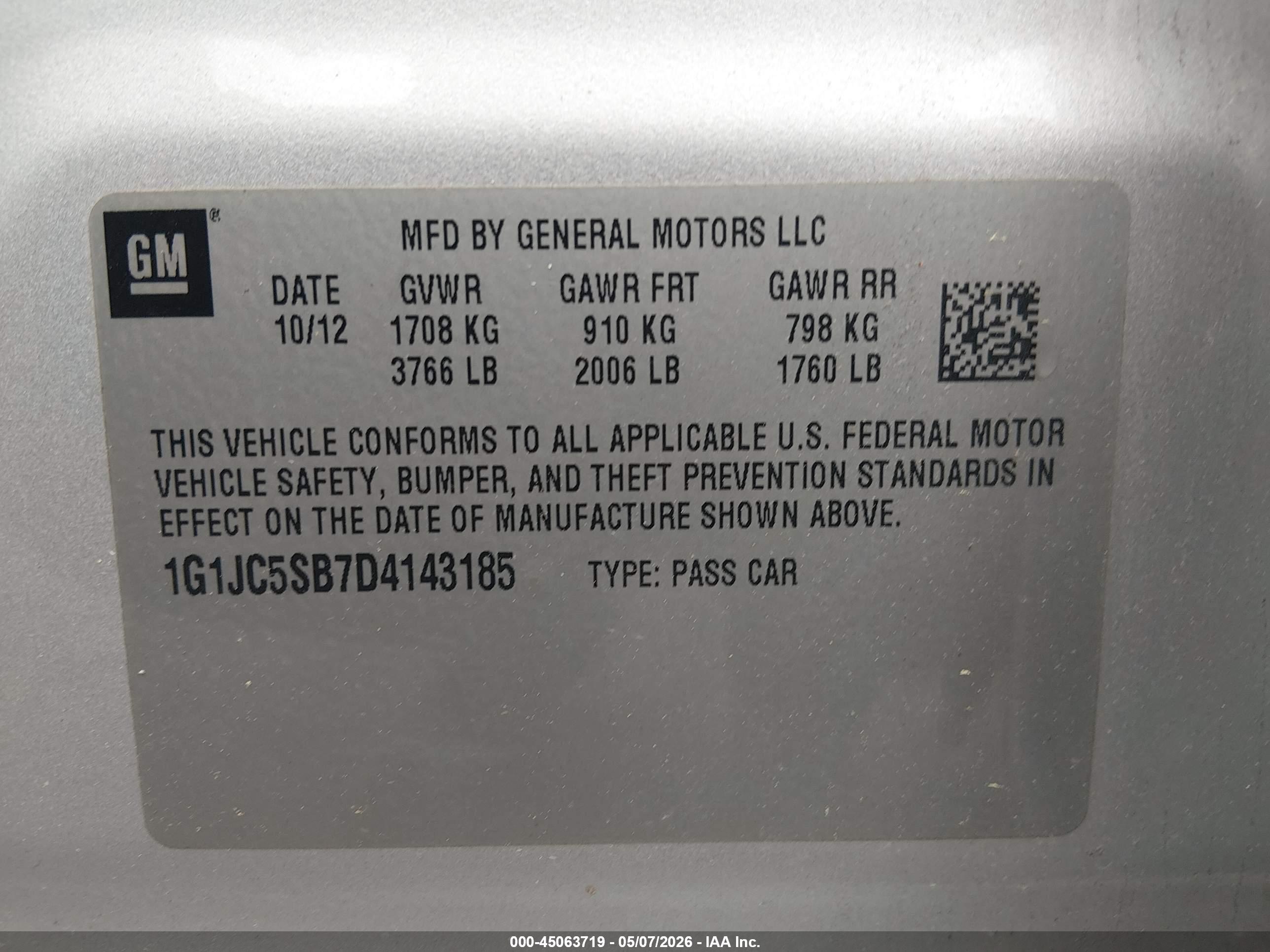 CHEVROLET SONIC image 9